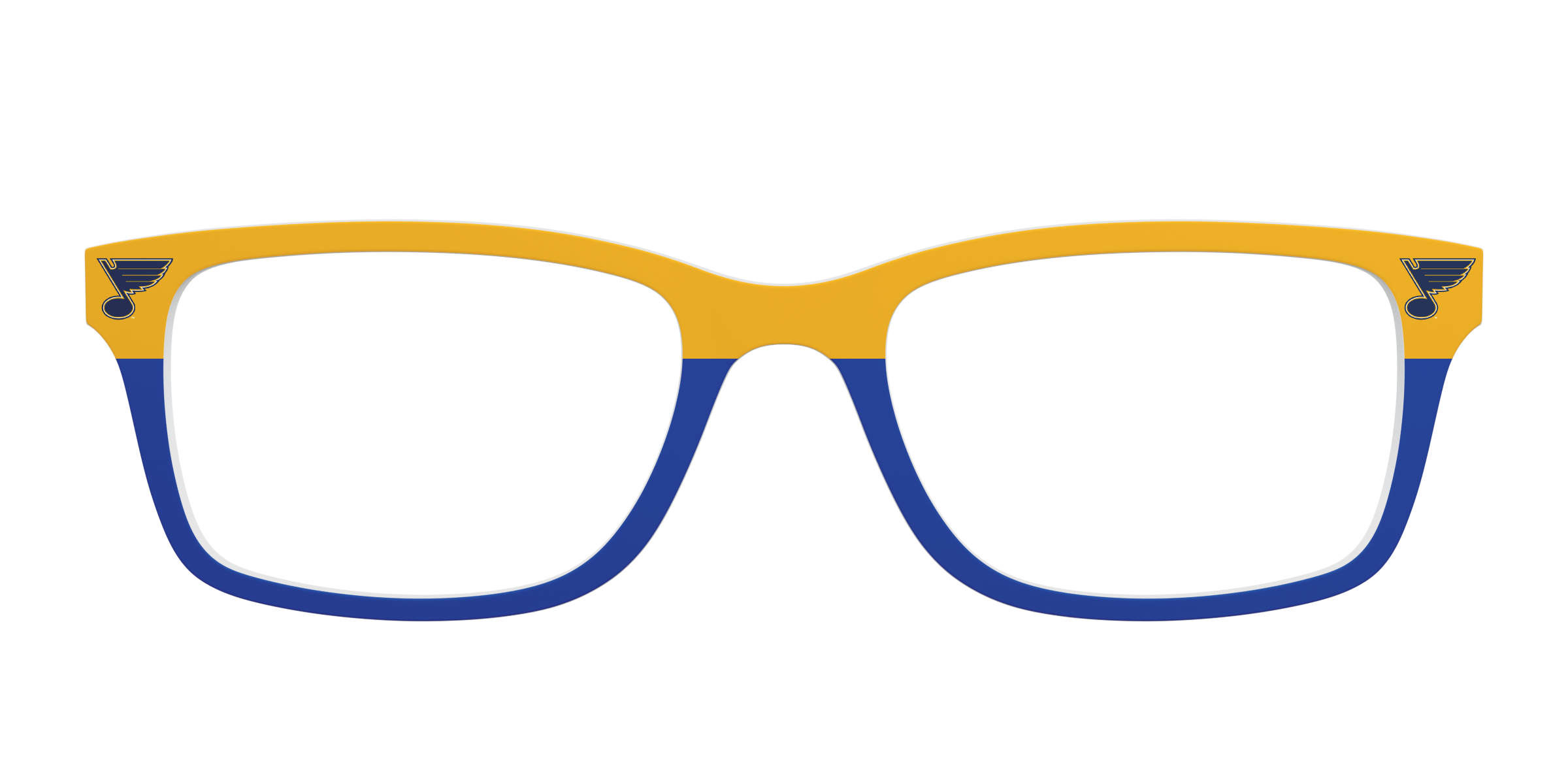 Pair Eyewear School Spirit The Blues Split top occhiali blu