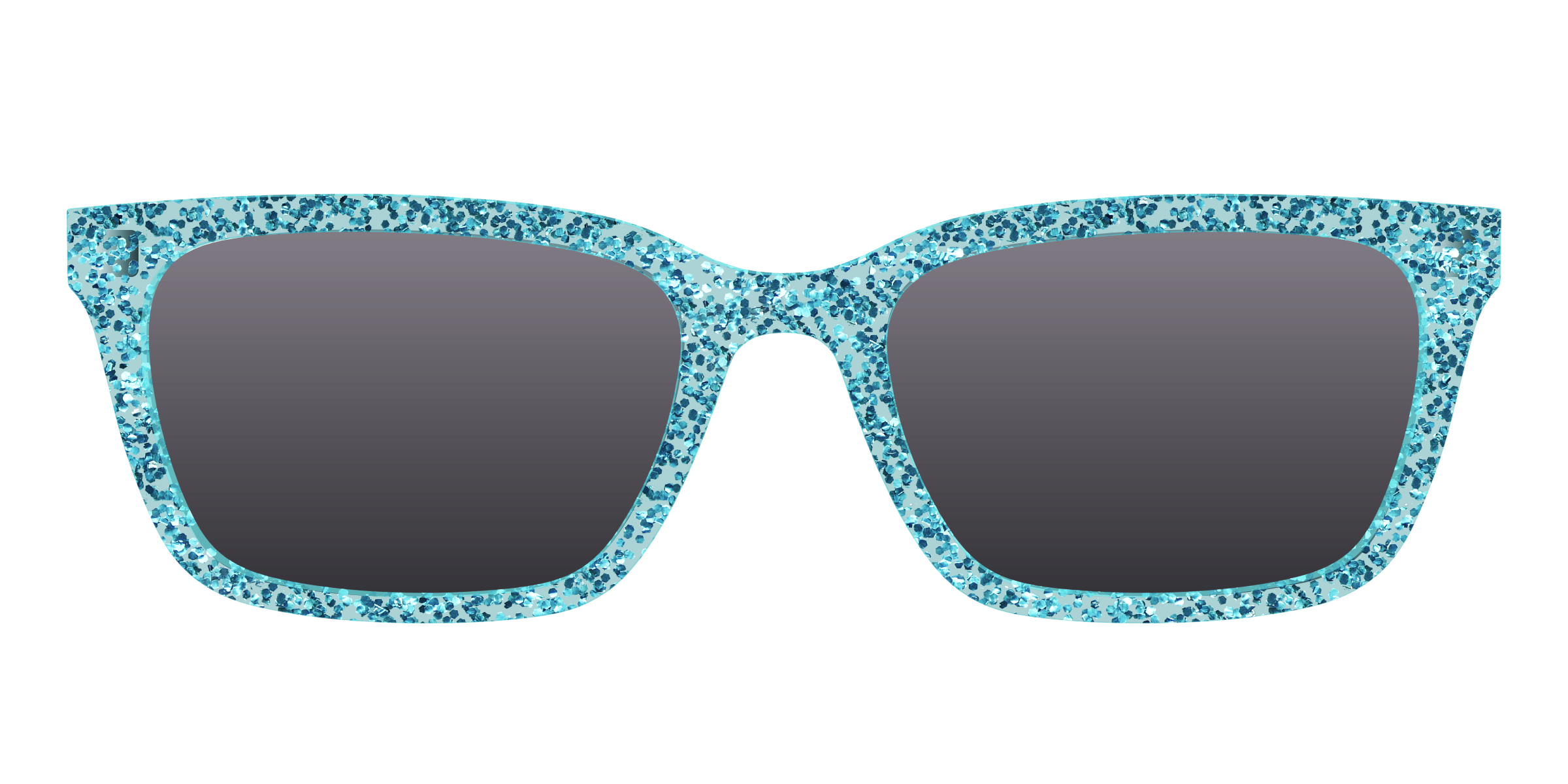 Pair Eyewear Sun Tops Aquamarine Sparkle top sole polarizzato