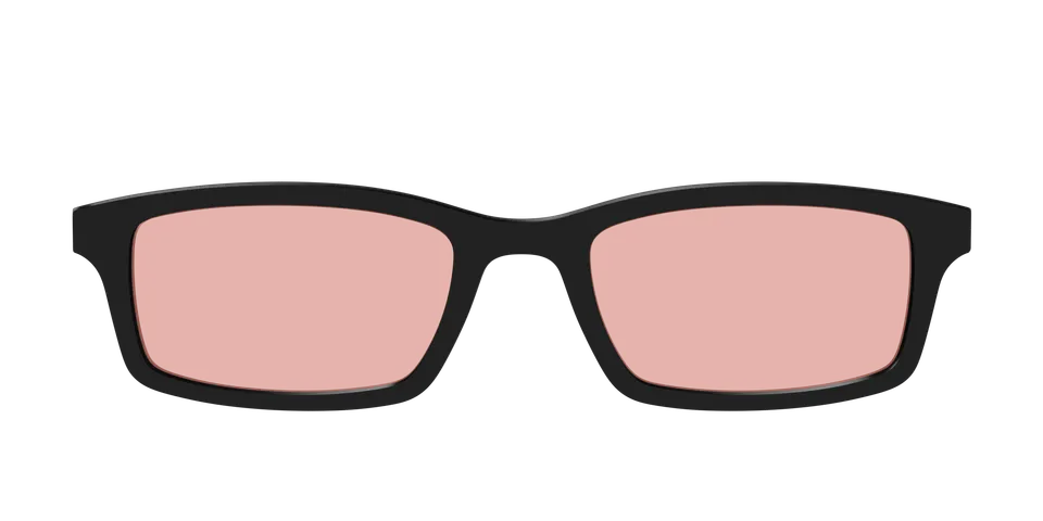 Pair Eyewear Design Tops Black Coral Pink top magnetico sole