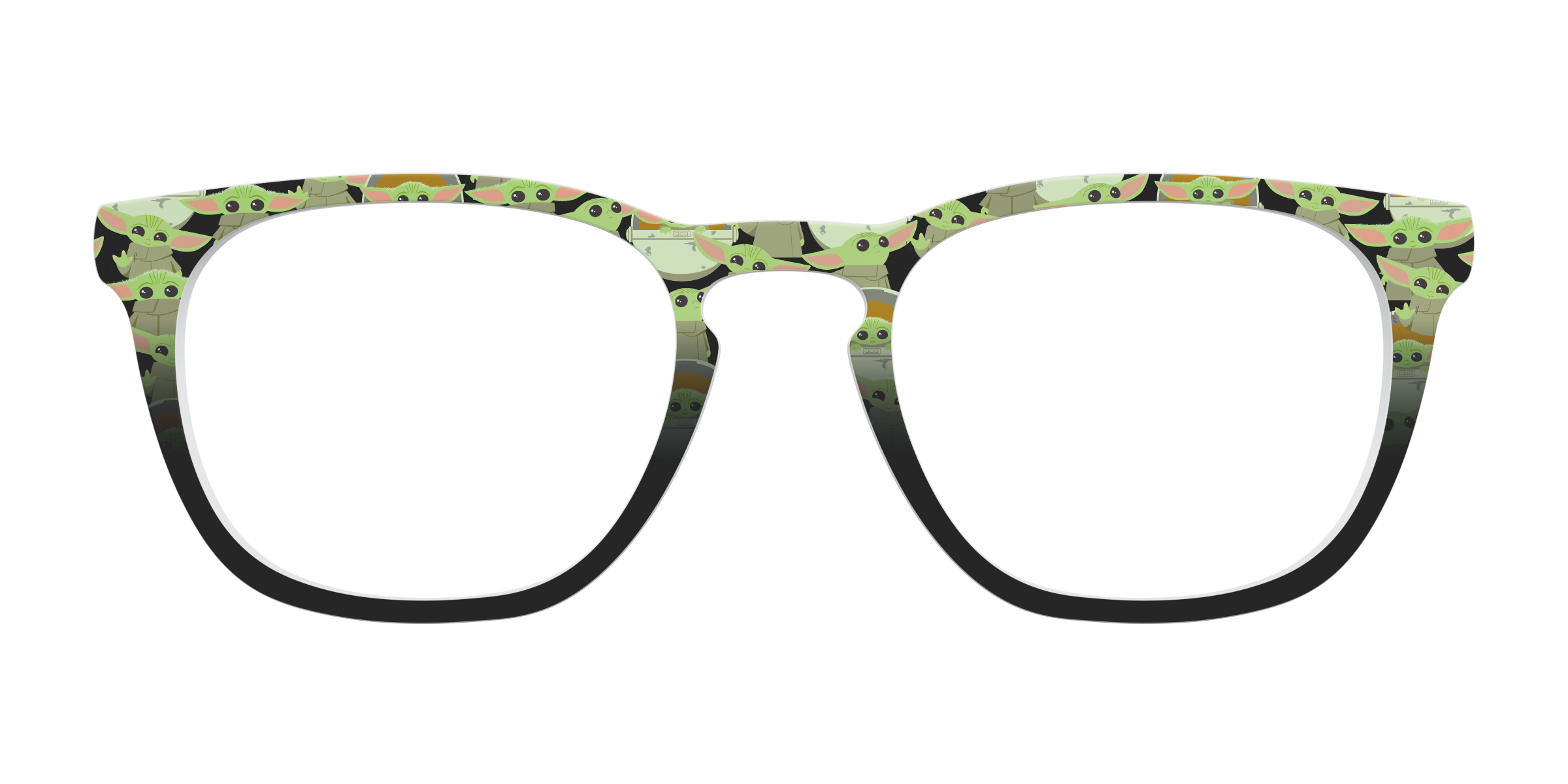 Pair Eyewear Collabs Grogu Gradient top per occhiali gradient