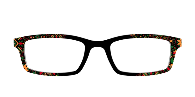 Pair Eyewear Design Tops Kwanzaa Medallion top Cedro