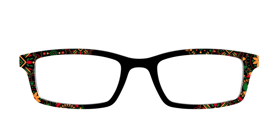 Pair Eyewear Design Tops Kwanzaa Medallion top Cedro