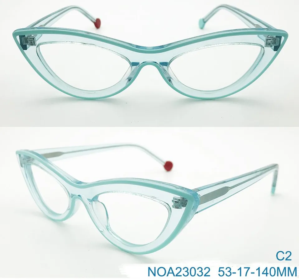 Ouyuan NOA23032 C2 montatura occhiali acetato 53-17-140