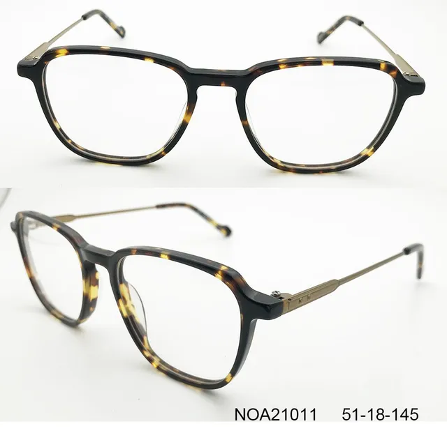 Ouyuan NOA21011 montatura occhiali tartarugata 51
