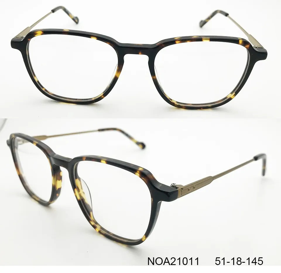 Ouyuan NOA21011 montatura occhiali tartarugata 51