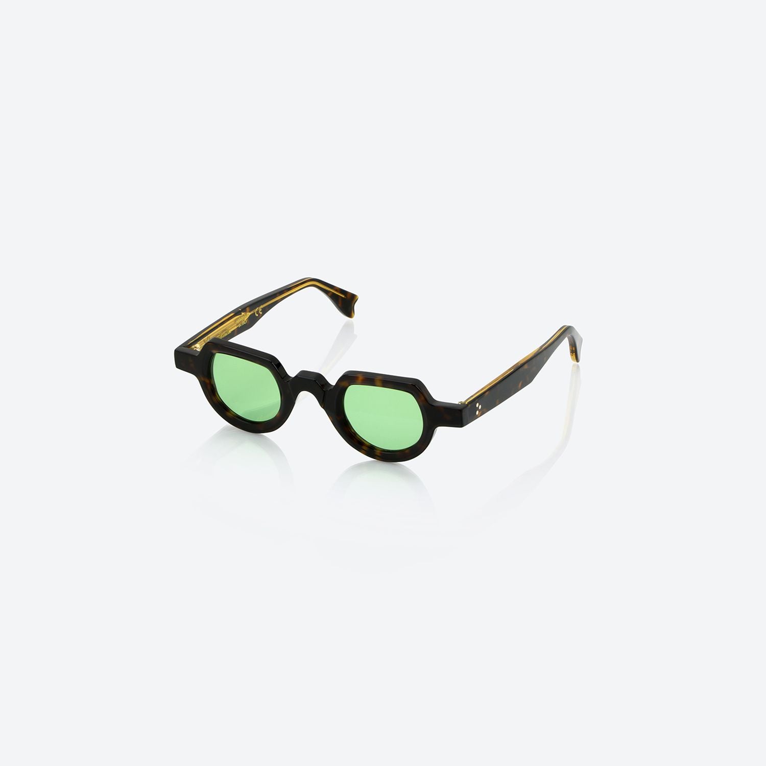 Monokol Present Tense MK290 C2Y occhiali da sole rotondi uomo acetato
