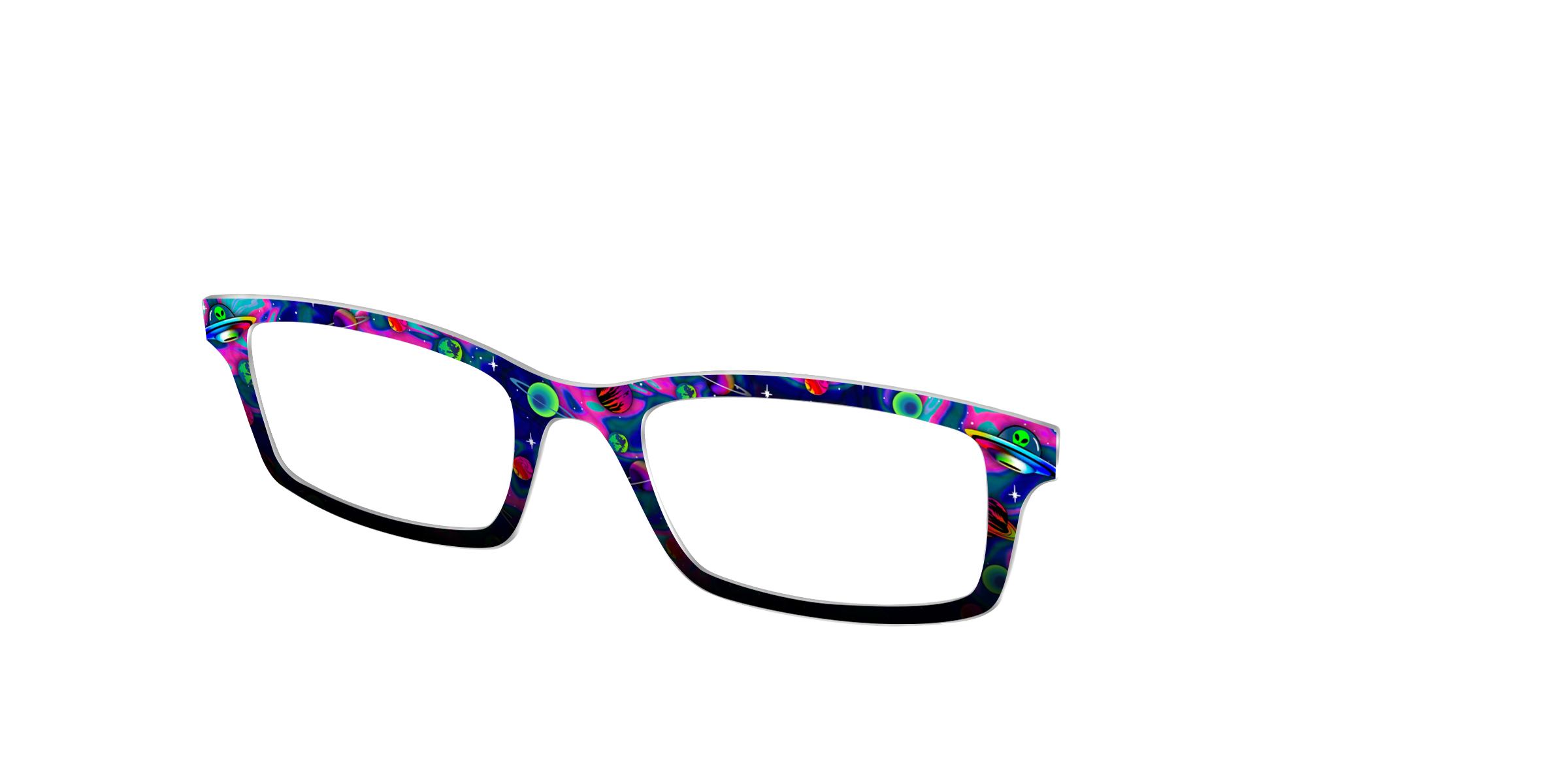 Pair Eyewear Design Tops Space Invasion Marble top per occhiali marmo