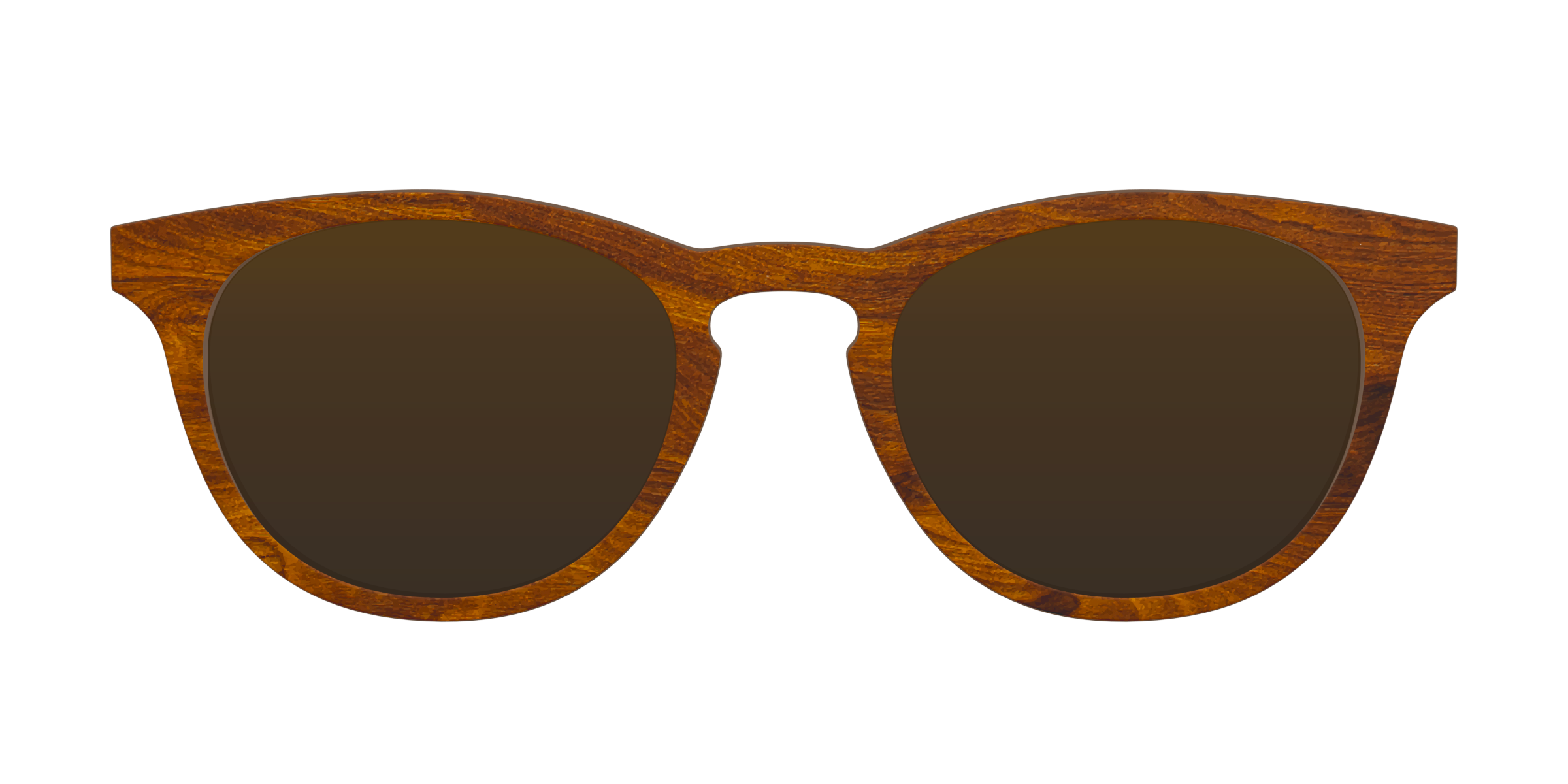 Pair Eyewear Sun Tops The Polarized Woodgrain clip sole marrone