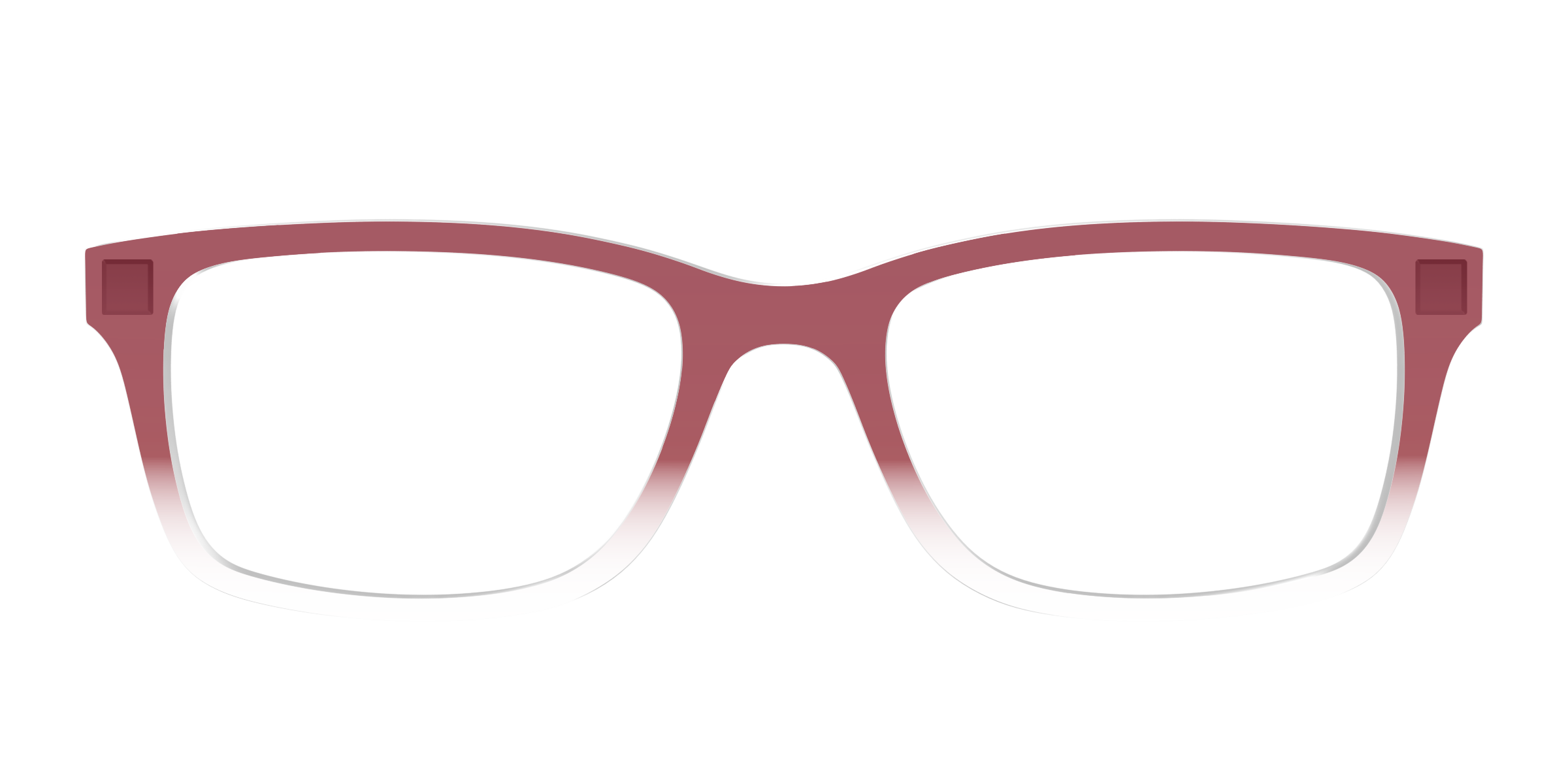 Pair Eyewear Solid Tops Burgundy Gradient Crystal top Serra