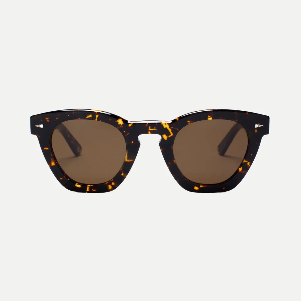 AHLEM Montorgueil occhiali da sole Desert Light acetato