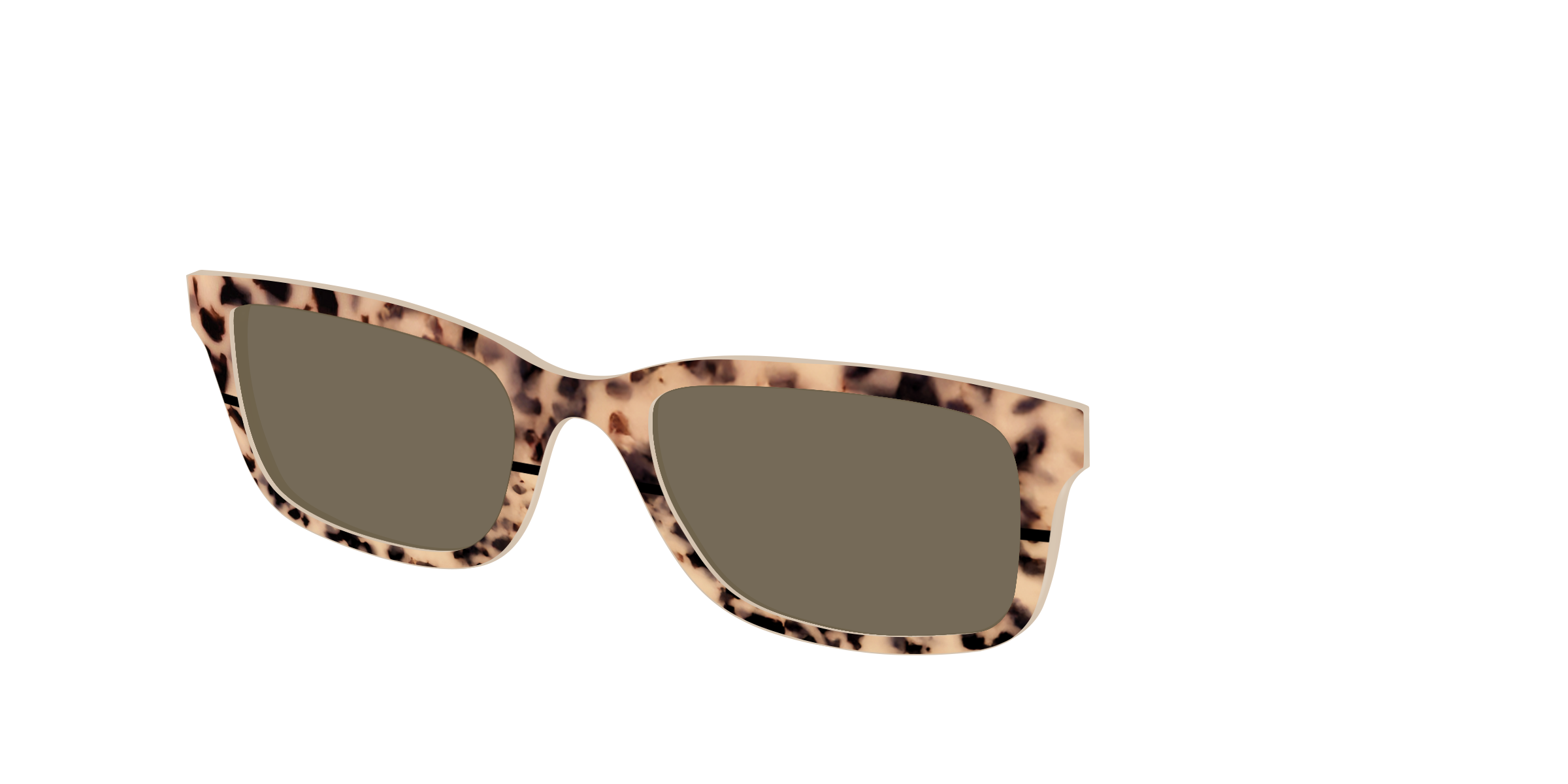 Pair Eyewear Sun Tops Bisque Tortoise top sole polarizzato