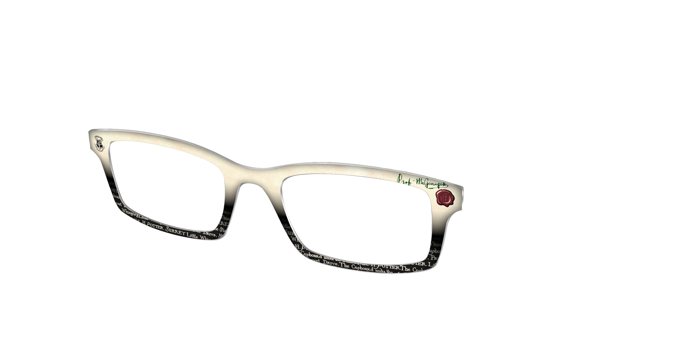 Pair Eyewear Collabs Hogwarts Acceptance Letter Topper Cedro