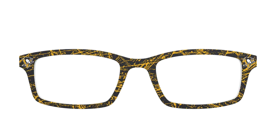Pair Eyewear School Spirit Penguins Ice top magnetico nero giallo