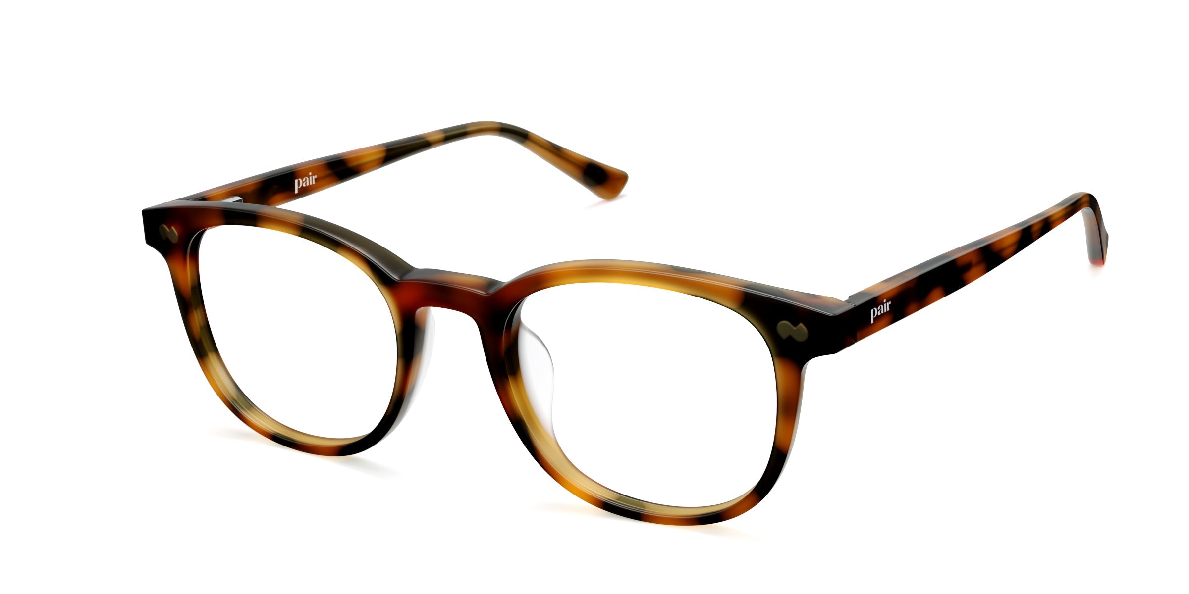 Pair Eyewear The Reese montatura vista stretta tonda nera