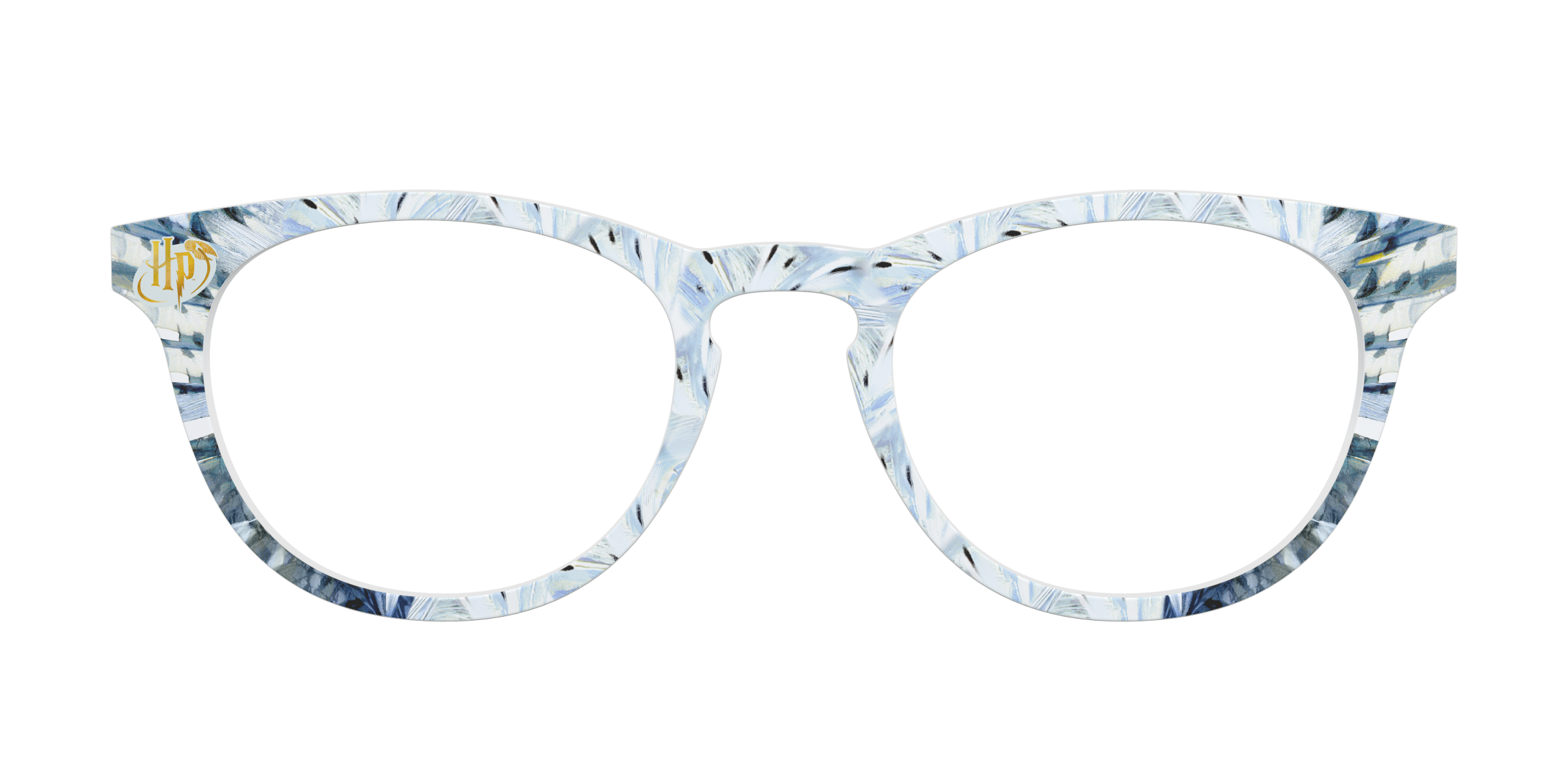 Pair Eyewear Collabs The Hedwig Feathers top piume bianco