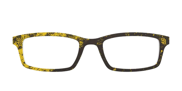 Pair Eyewear School Spirit Padres Home Run top occhiali giallo