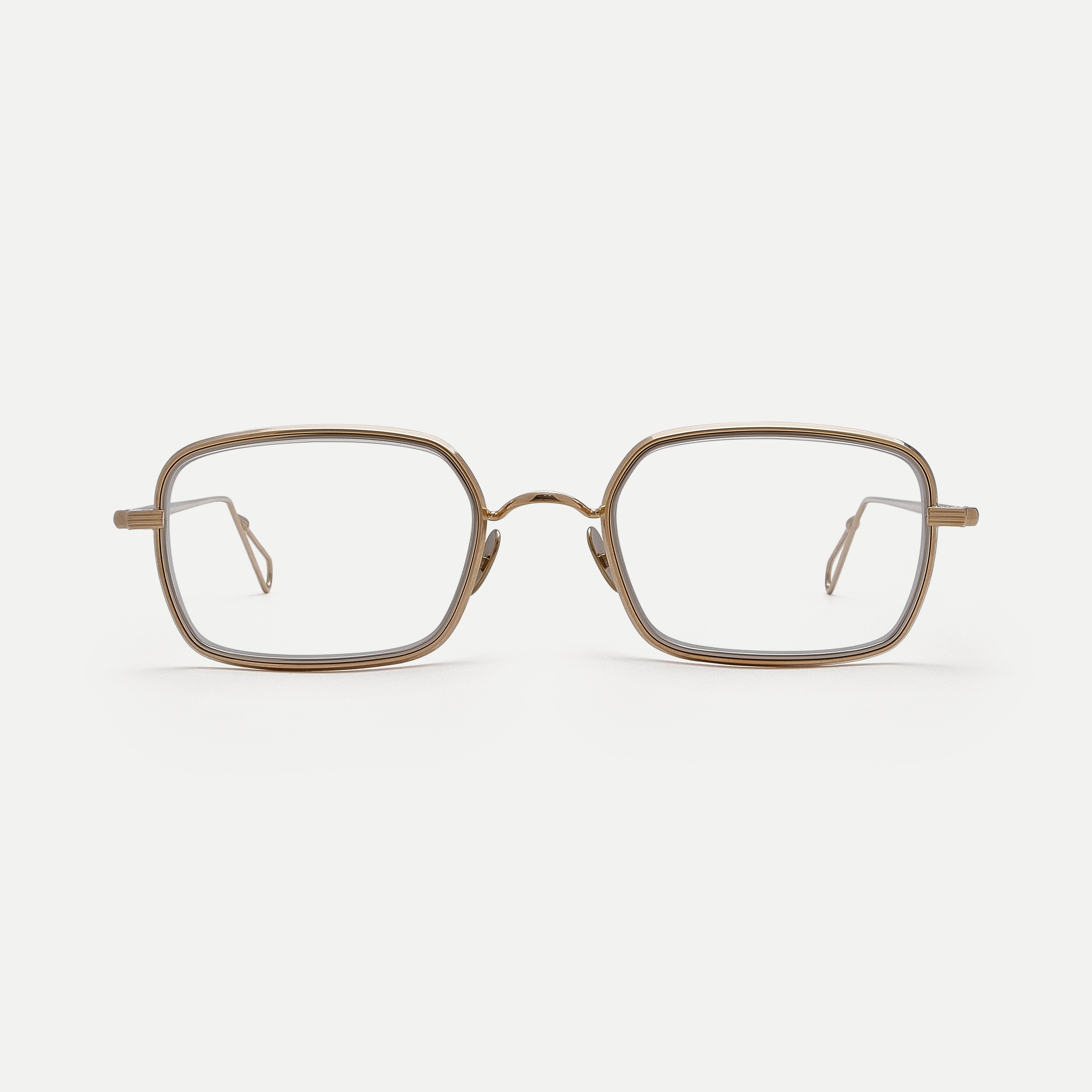 Ahlem Paris 02 occhiali da vista Champagne oro 22k