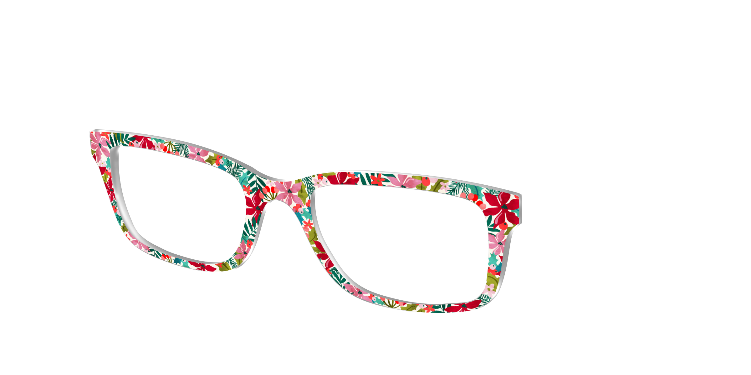 Pair Eyewear Design Tops Poinsettia Grove Top Natale