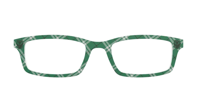 Pair Eyewear Collabs The Slytherin Plaid top magnetico verde