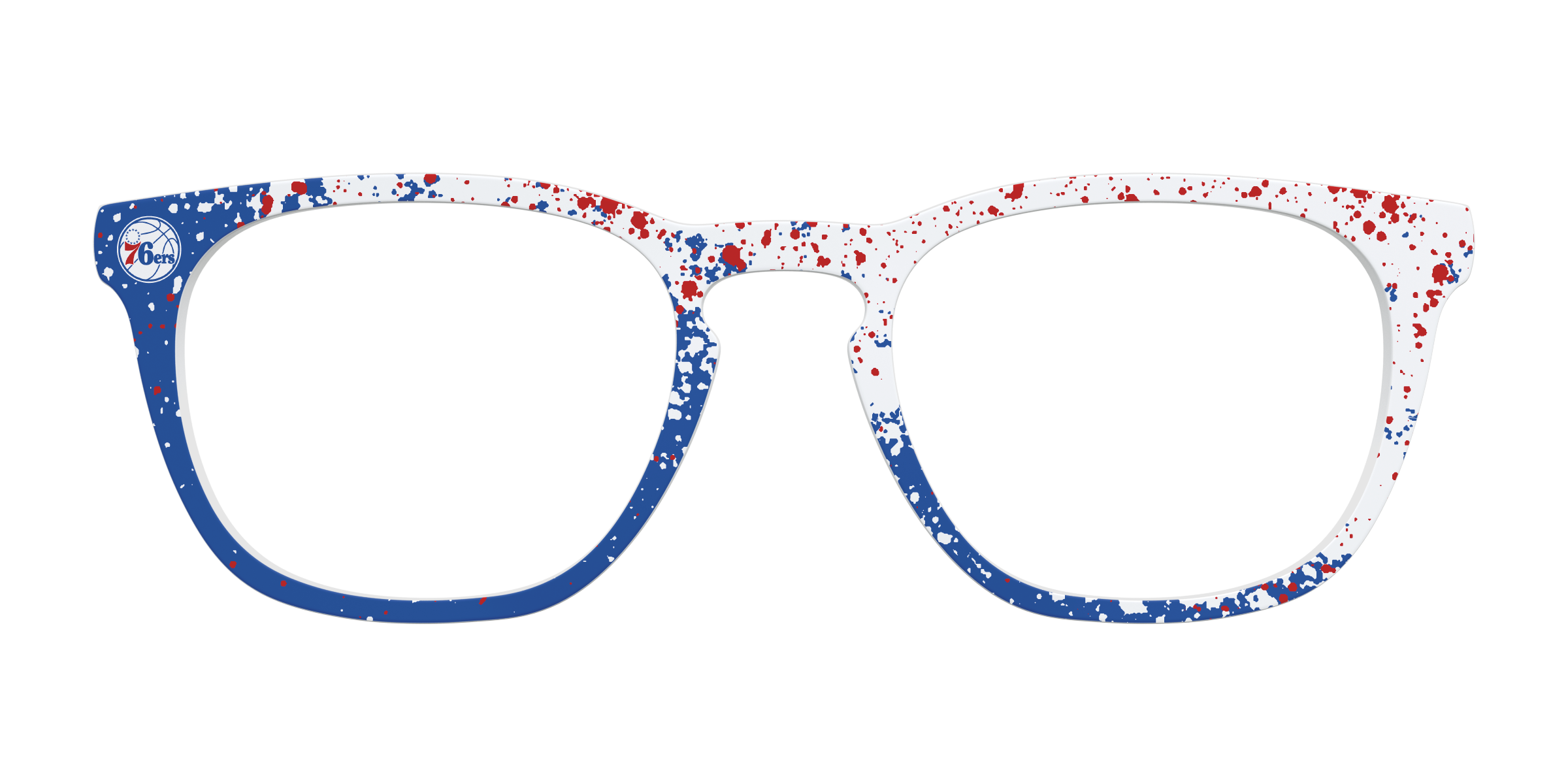 Pair Eyewear School Spirit 76ers Splatter top per Brook
