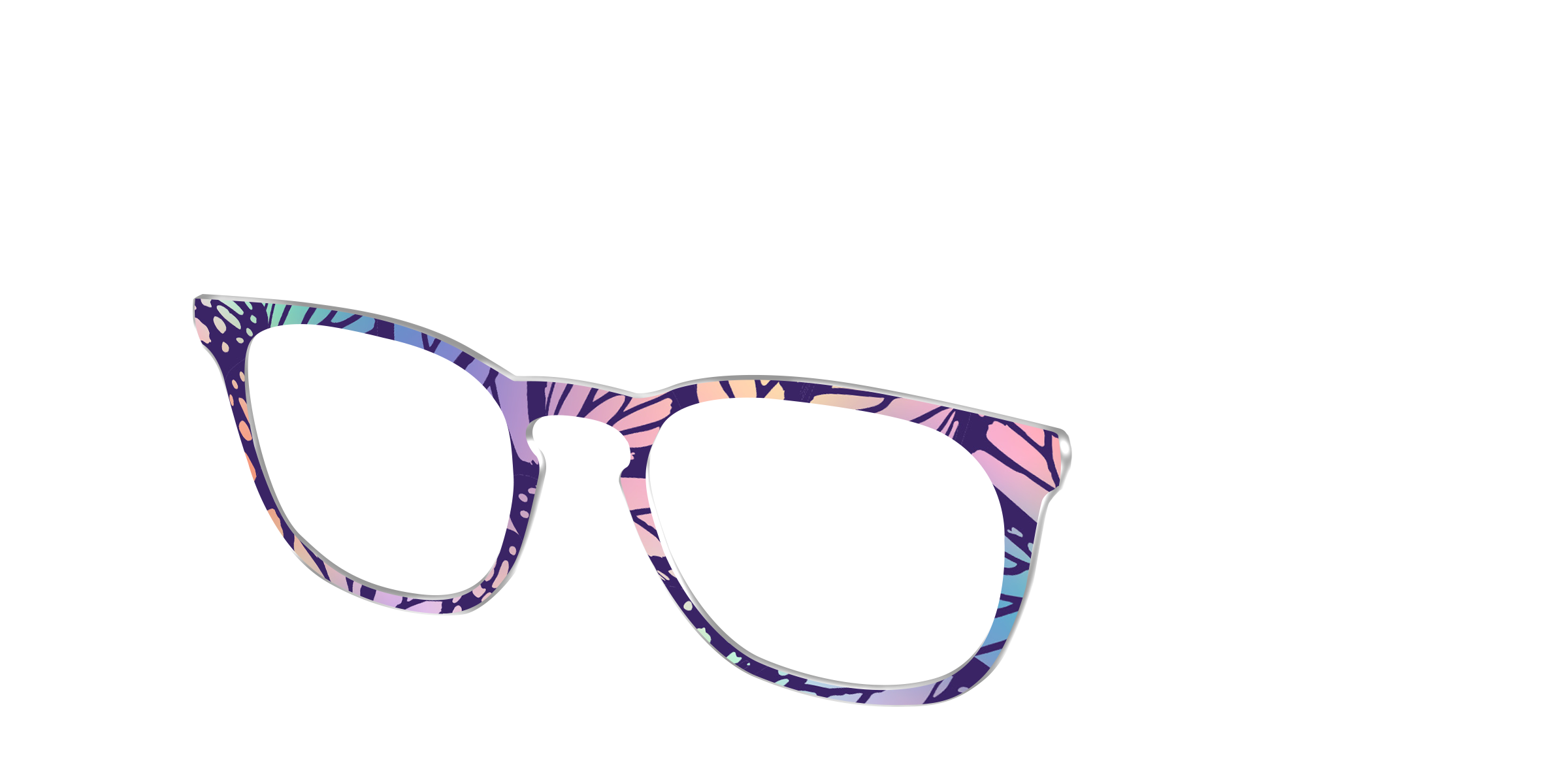 Pair Eyewear Design Tops Sorbet Wings Mosaic cover mosaico
