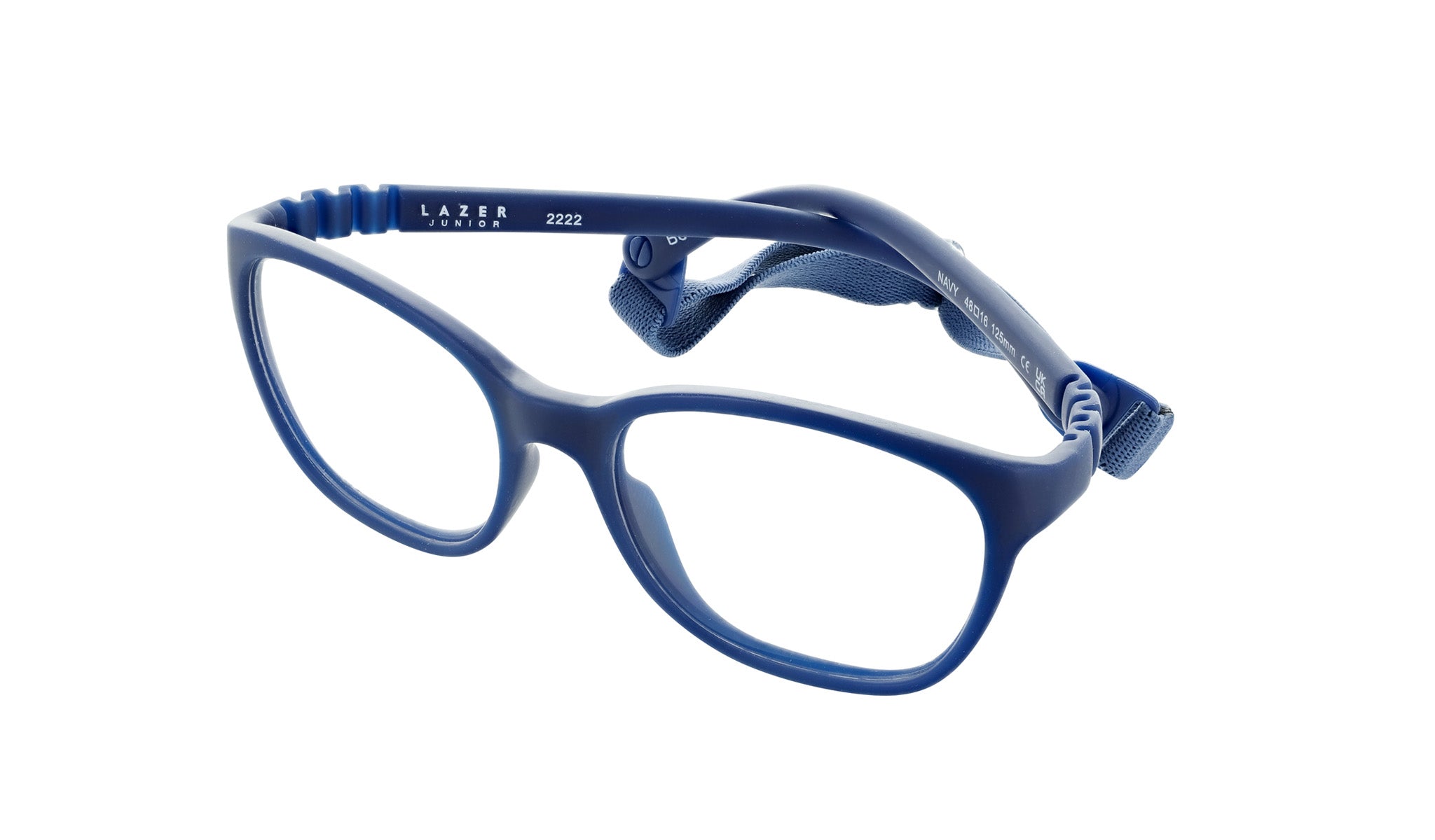 Lazer Junior 2222 occhiali da vista bimbo blu navy 48-16-125