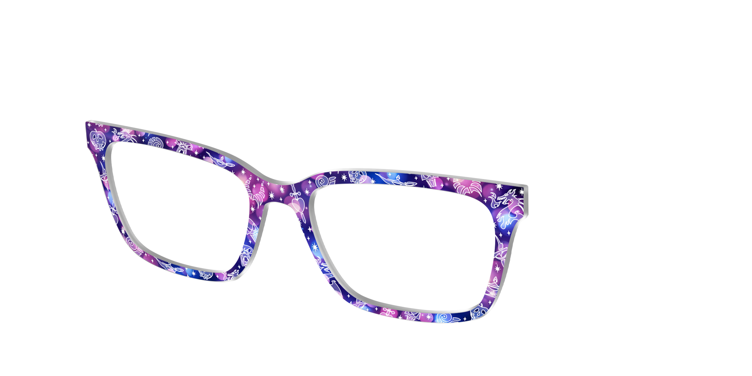 Pair Eyewear Villains Bokeh topper occhiali nero DY54