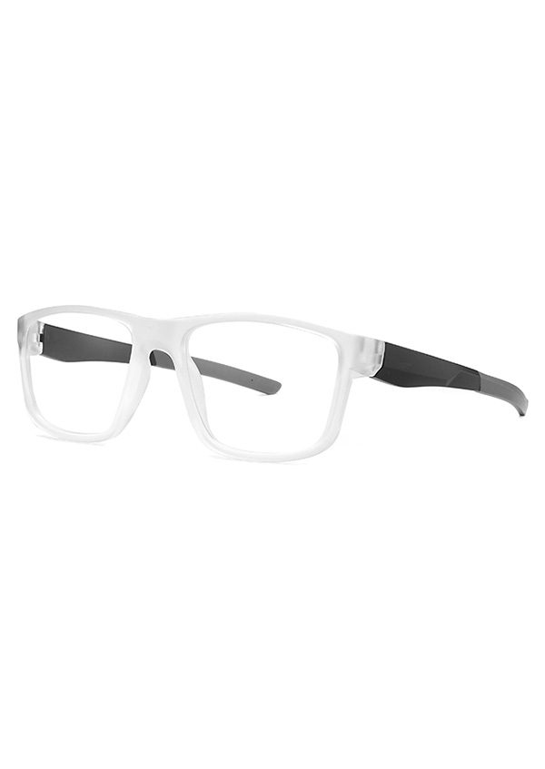 Ouyuan TR082003 montatura sportiva TR90 nera-blu