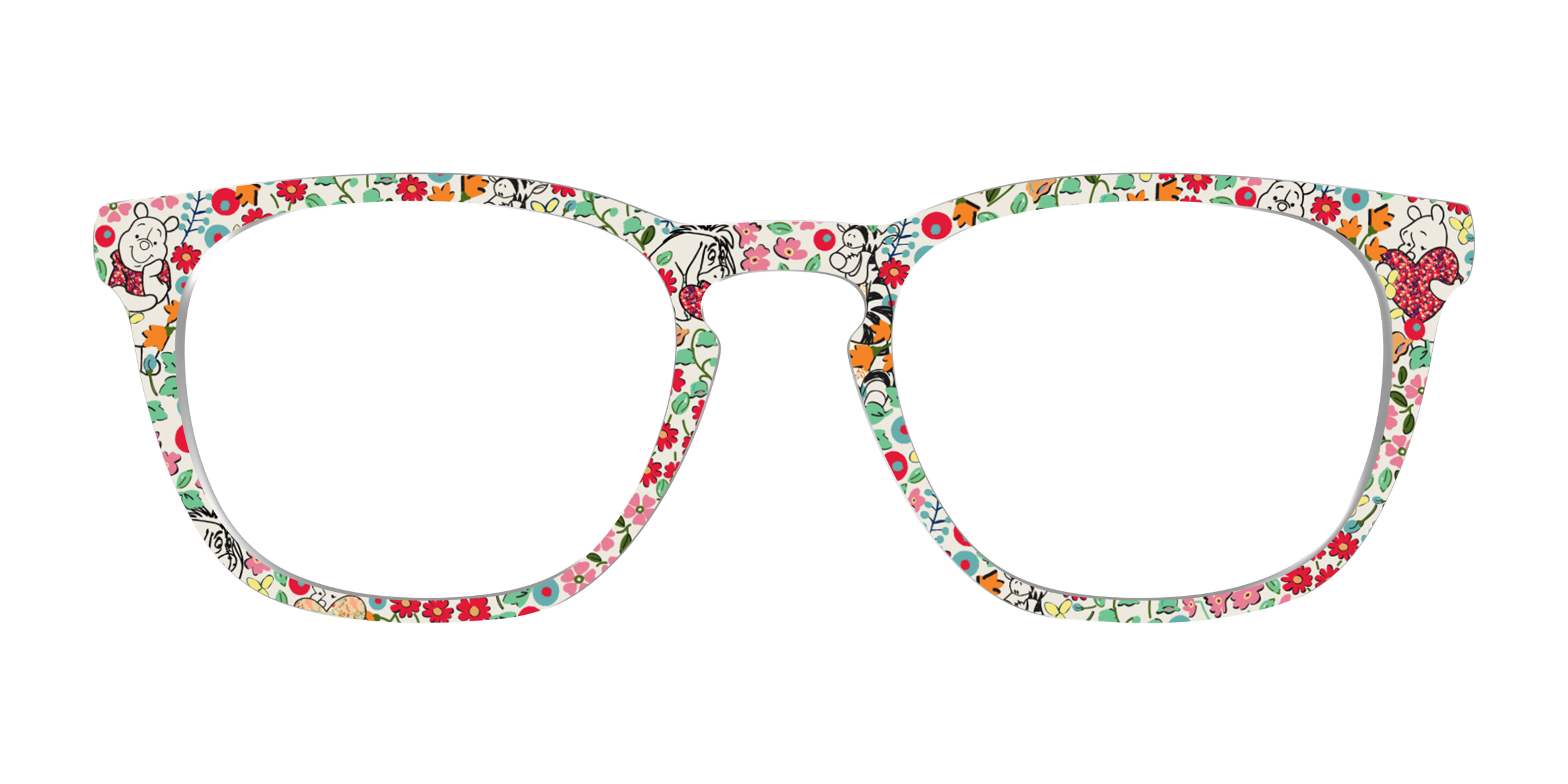 Pair Eyewear Collabs Pooh Cottage Floral top occhiali fiori