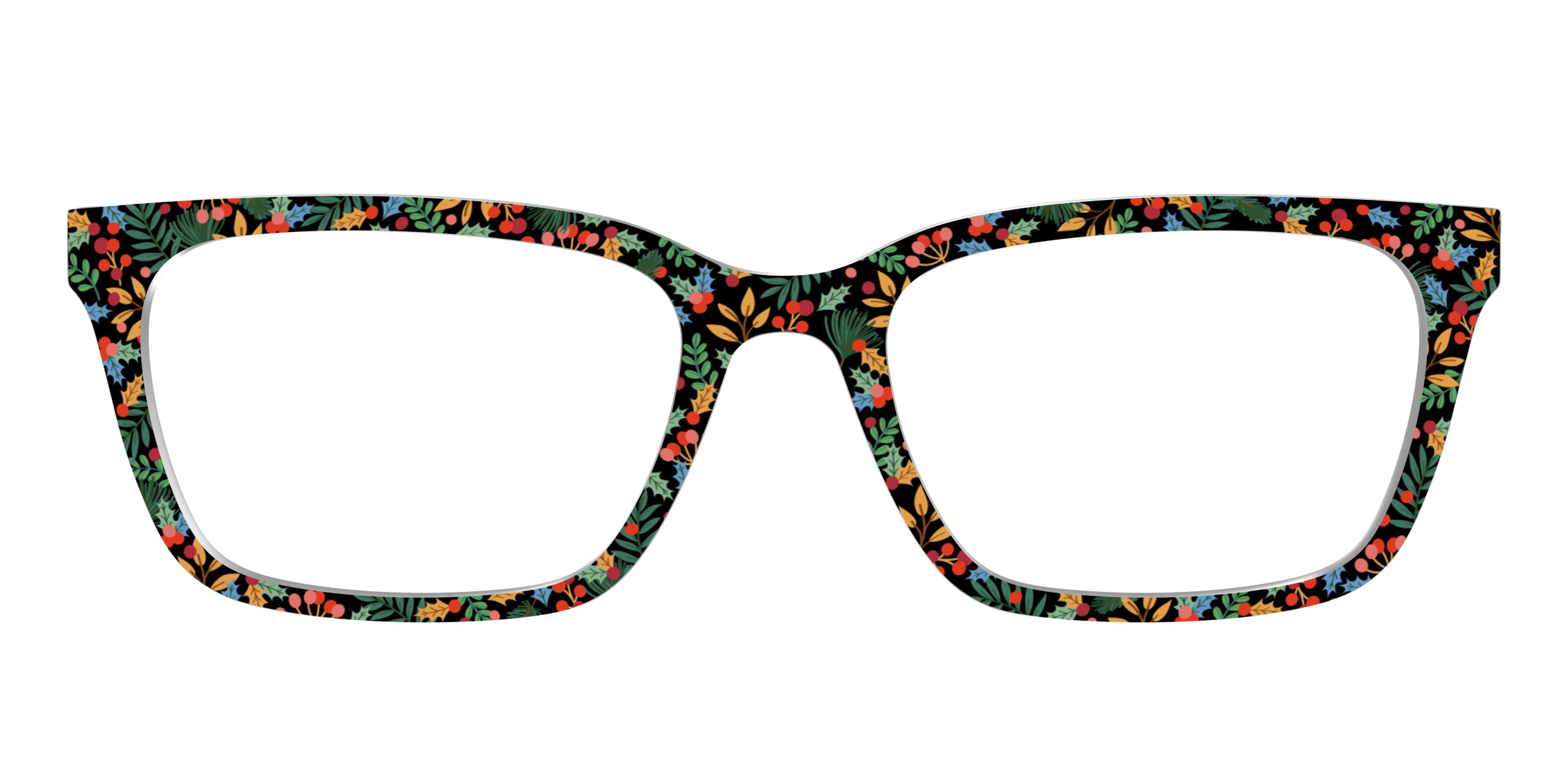 Pair Eyewear Design Tops Holiday Holly cover verde