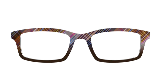 Pair Eyewear Design Tops The Twill Tartan top scozzese AT20