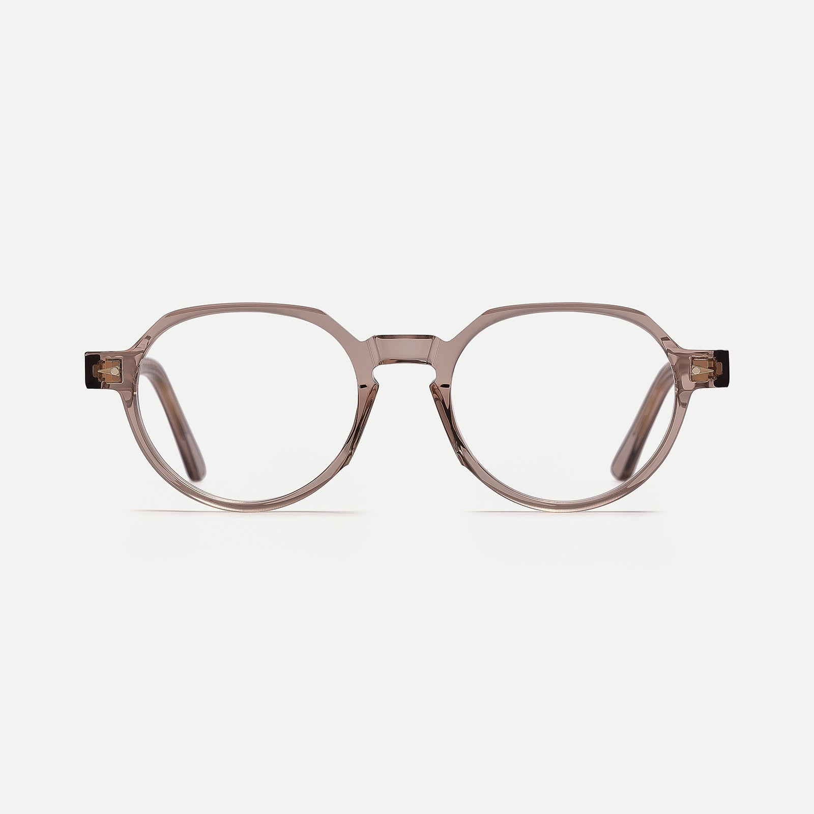 AHLEM Beaune occhiali da vista pantos marrone coffeelight