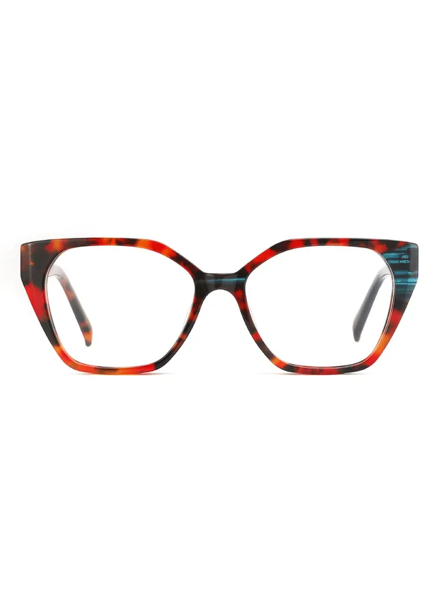 Ouyuan NOA23013 montatura vista acetato colorata 50-17-140