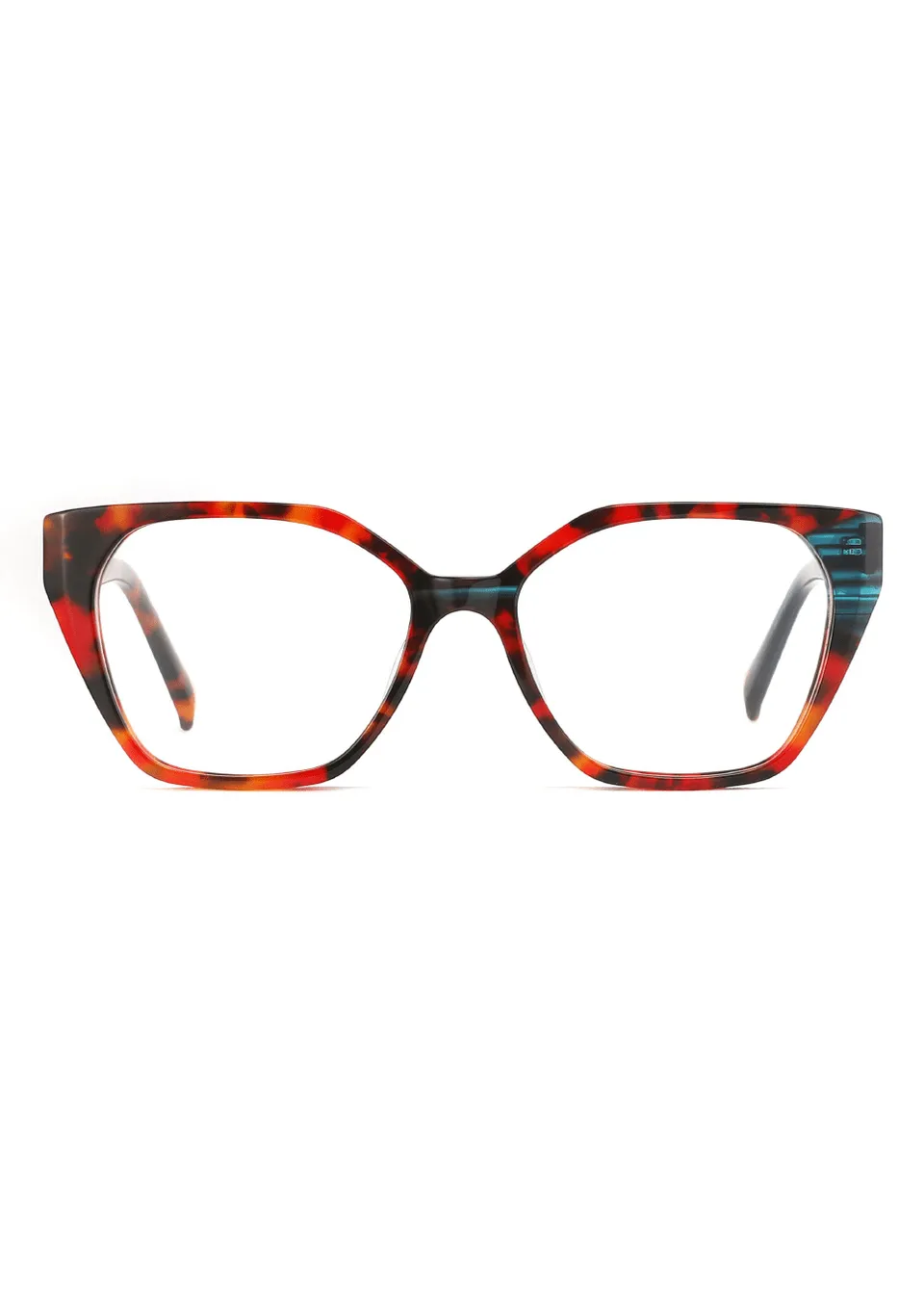 Ouyuan NOA23013 montatura vista acetato colorata 50-17-140