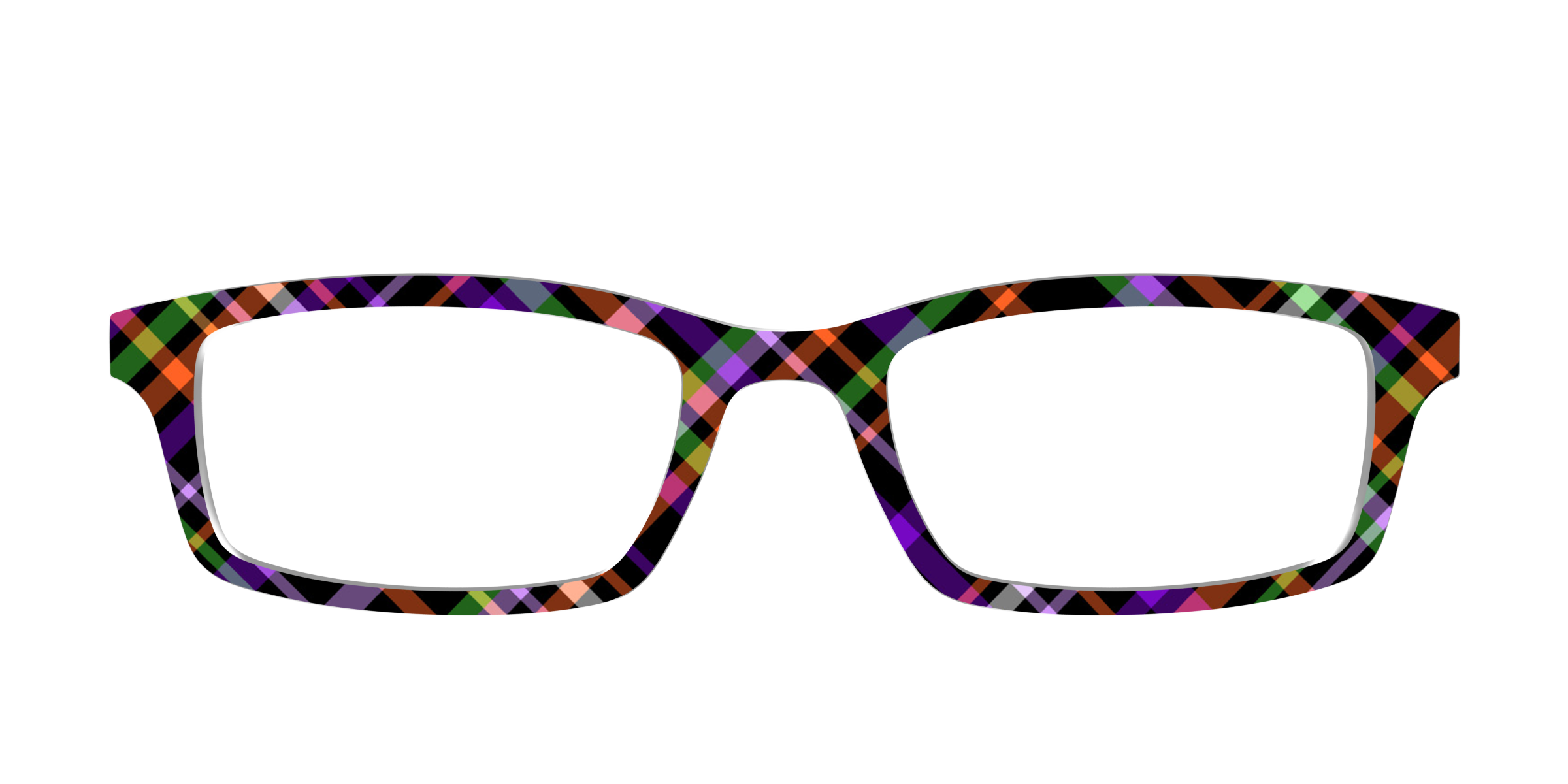 Pair Eyewear Design Tops Hexed Plaid top scozzese Brook