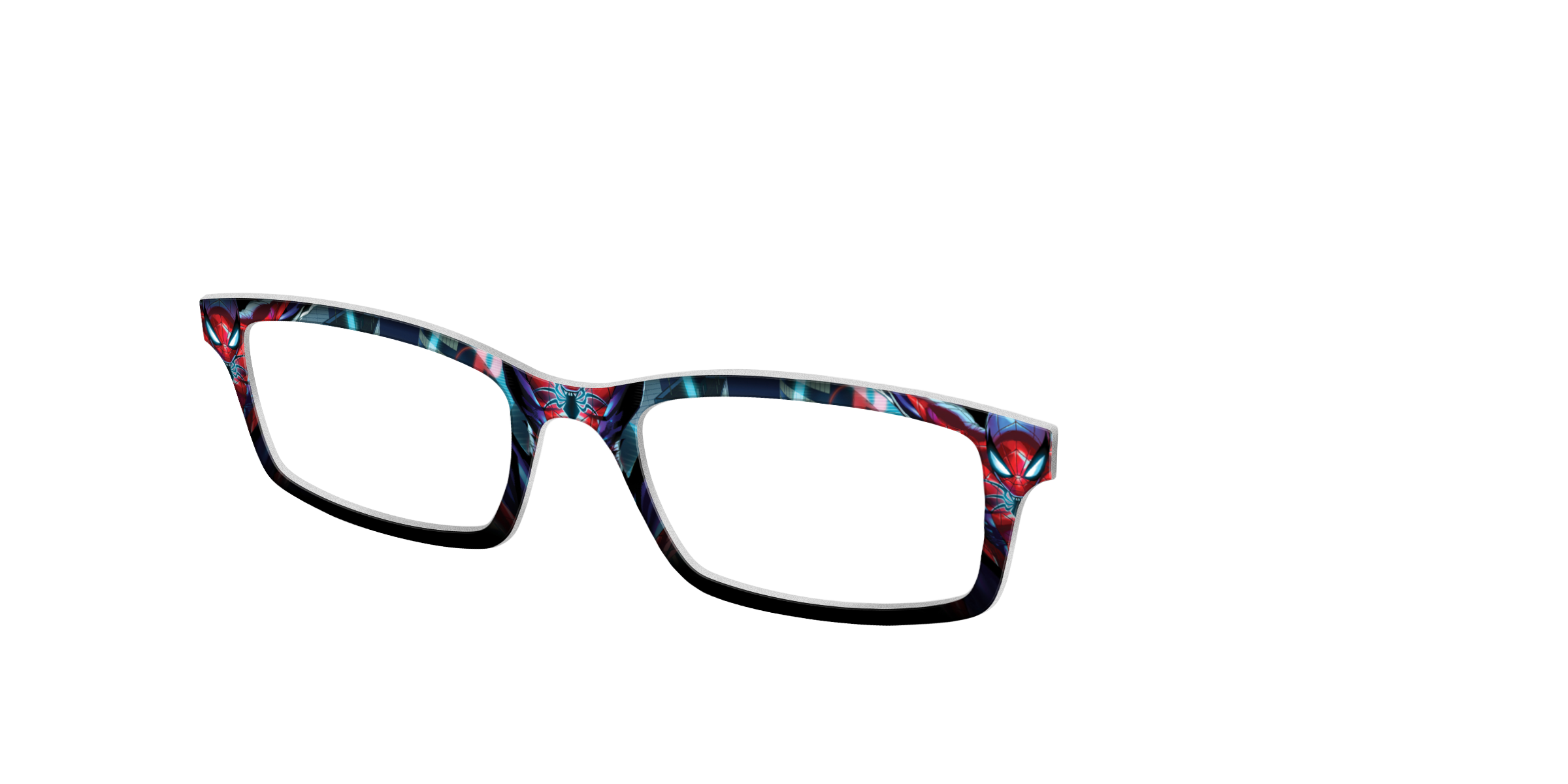 Pair Eyewear Collabs Spider-Man top per occhiali rosso