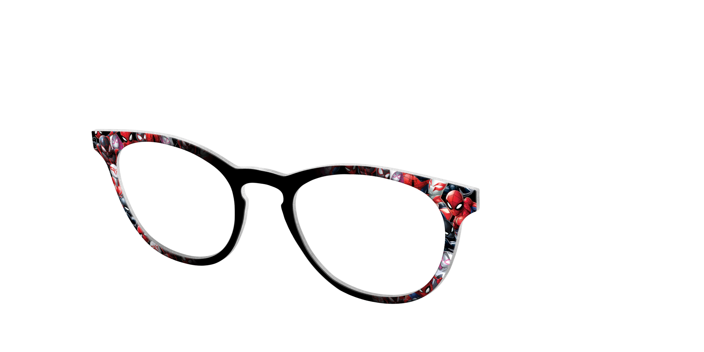 Pair Eyewear Collabs Team Spidey top occhiali rosso blu