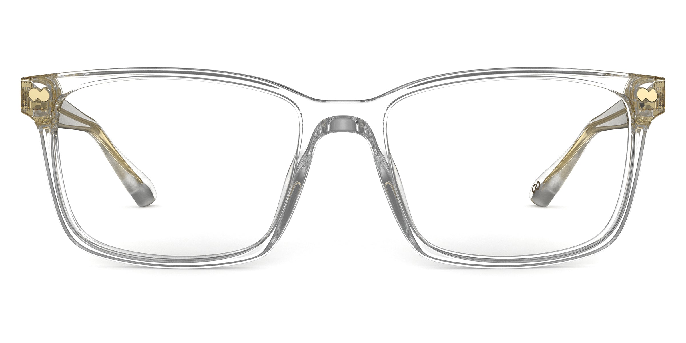 Pair Eyewear Kirby Forte montatura vista nera oro media