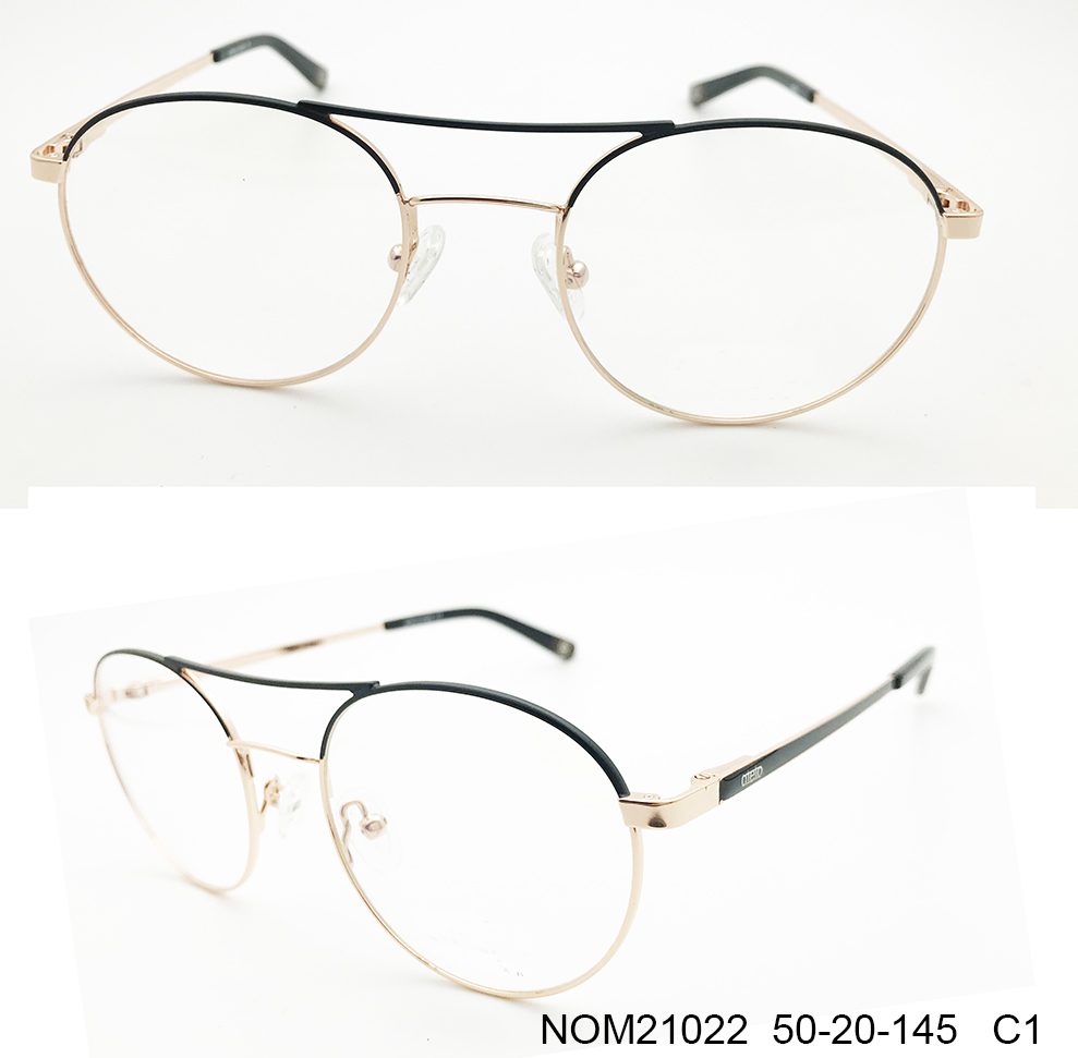 Ouyuan Eyewear NOM21022 montatura occhiali da vista acciaio unisex