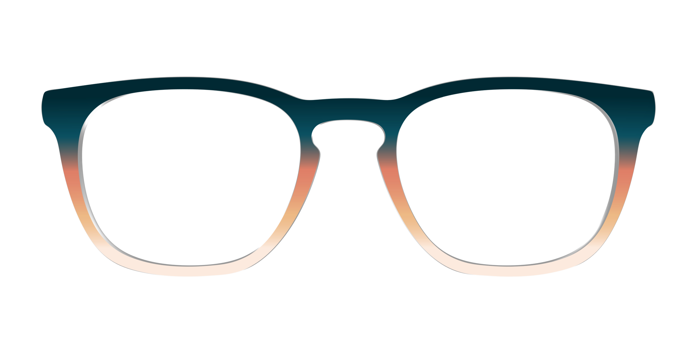 Pair Eyewear Design Tops Aegean Apricot top sfumato AT08