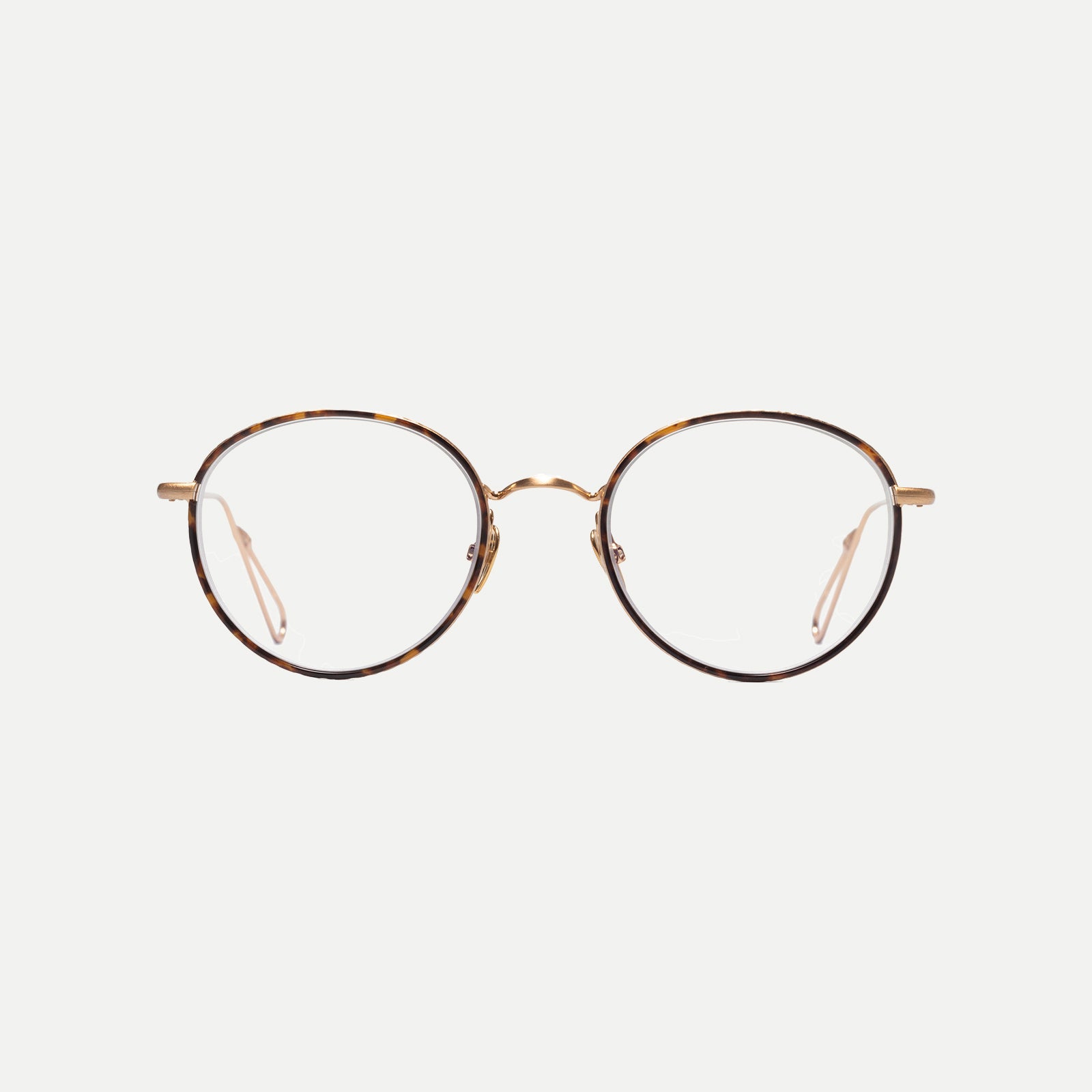 Ahlem Optical Auber occhiali da vista champagne turtle