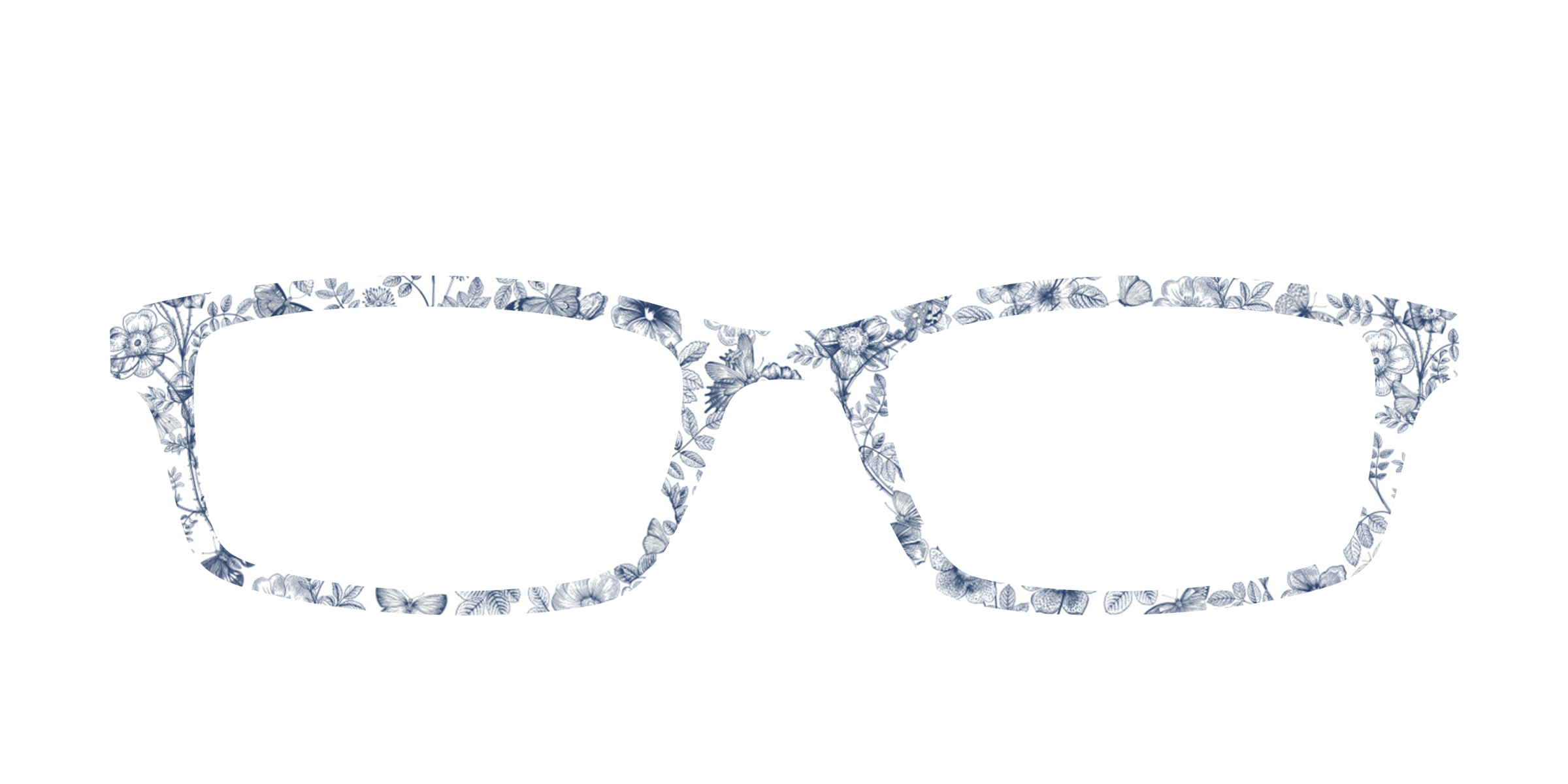 Pair Eyewear Solid Tops Woodland Toile top occhiali fantasia bosco