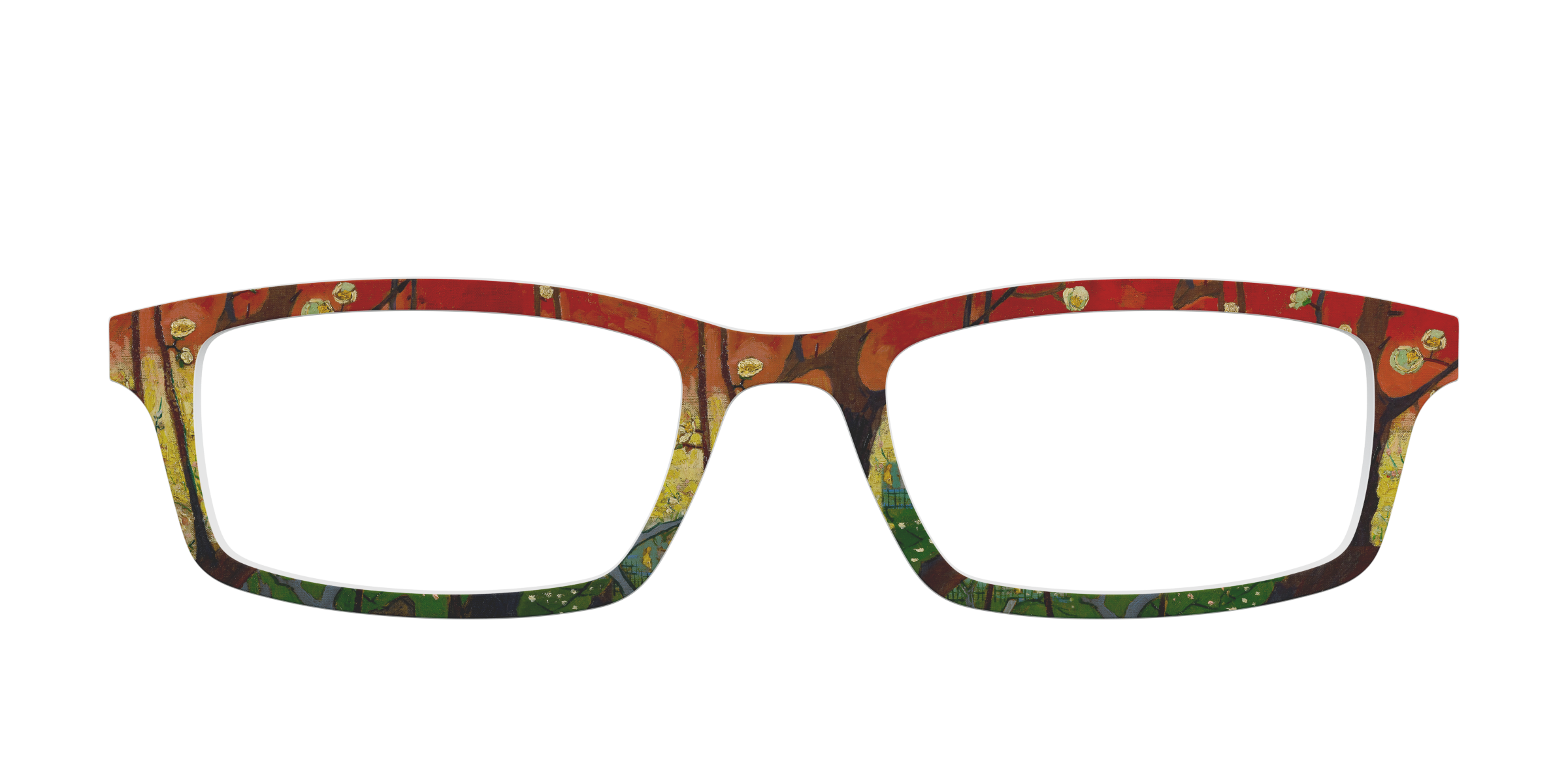 Pair Eyewear Collabs Flowering Plum top occhiali Van Gogh
