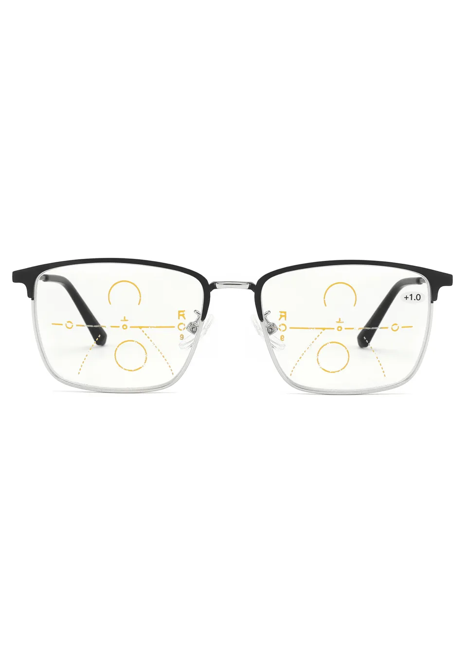 Ouyuan RG8205 occhiali lettura progressivi mezza montatura
