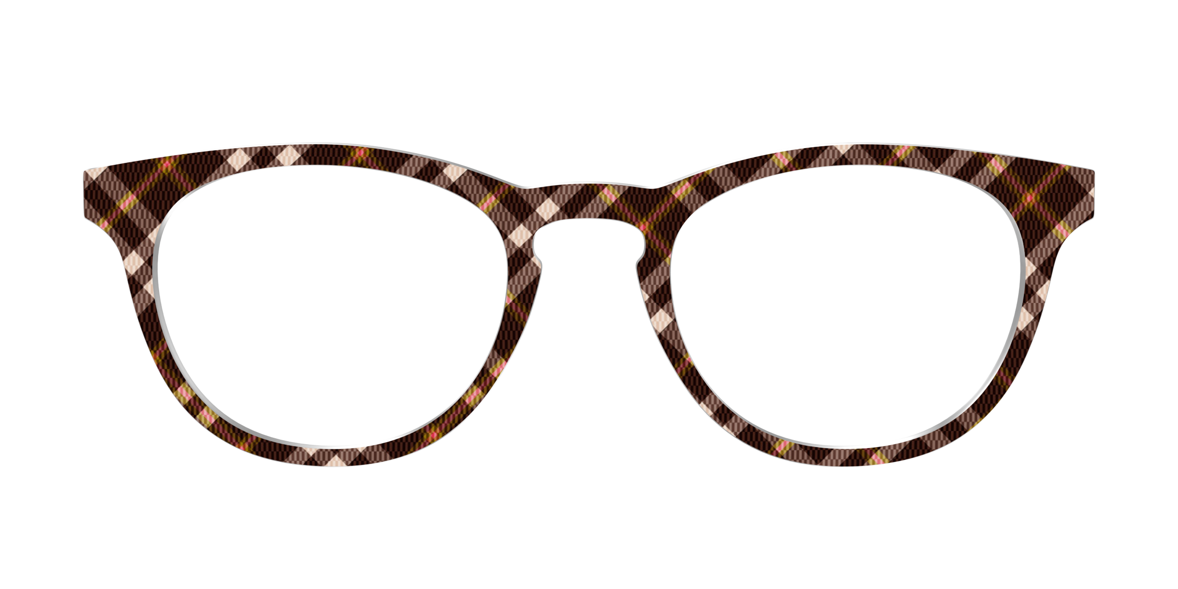 Pair Eyewear Design Tops The Rustic Plaid top per occhiali quadri