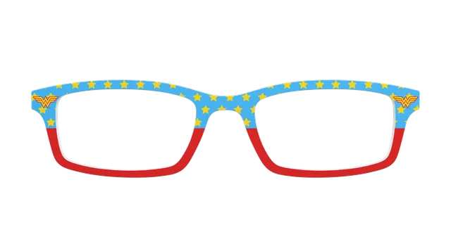 Pair Eyewear Wonder Woman top magnetico rosso blu Addison