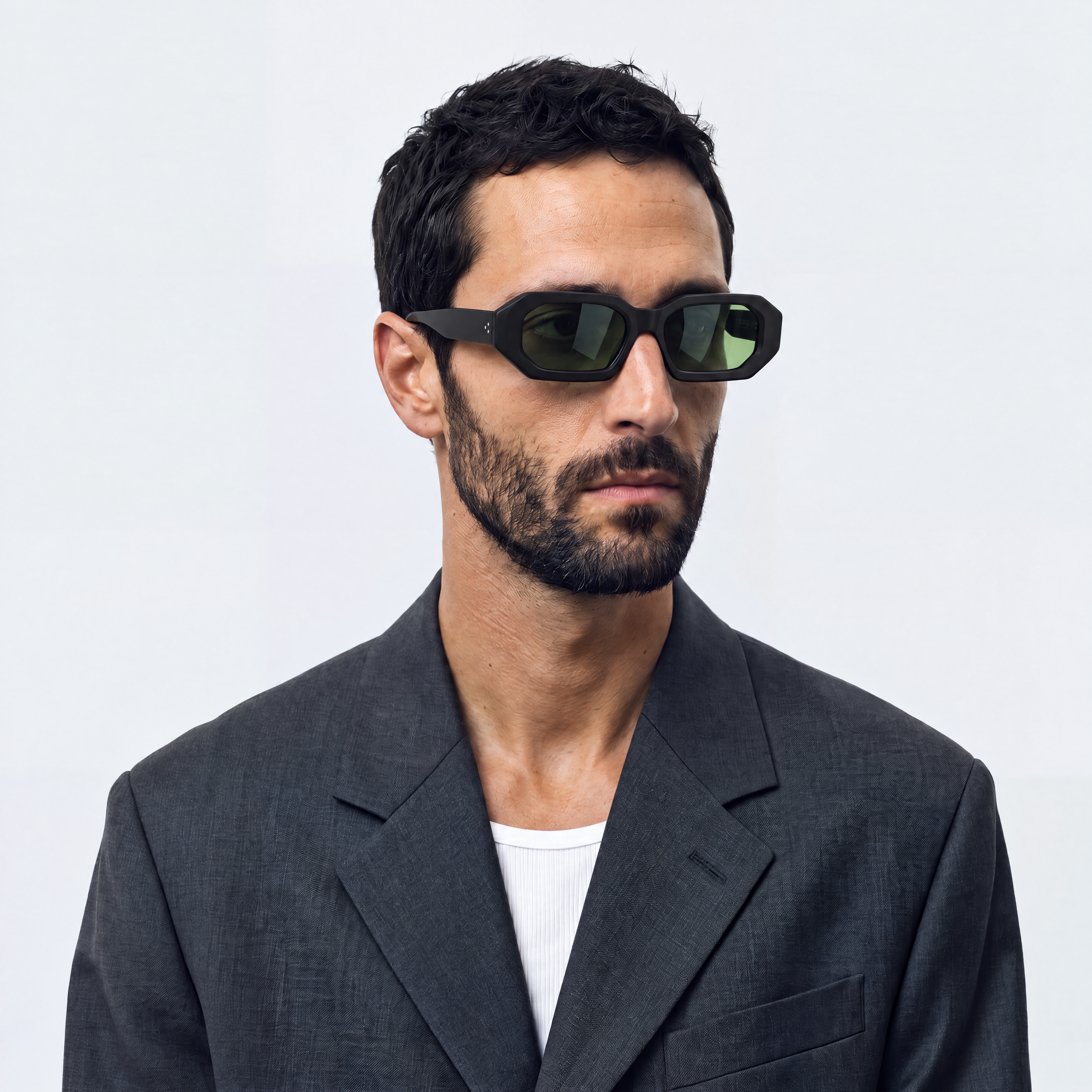 Monokol Present Tense MK286 C3Y occhiali da sole quadrati acetato