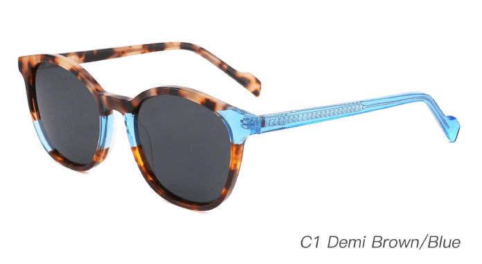 Ouyuan AS00010 occhiali sole donna polarizzati 50-18-145