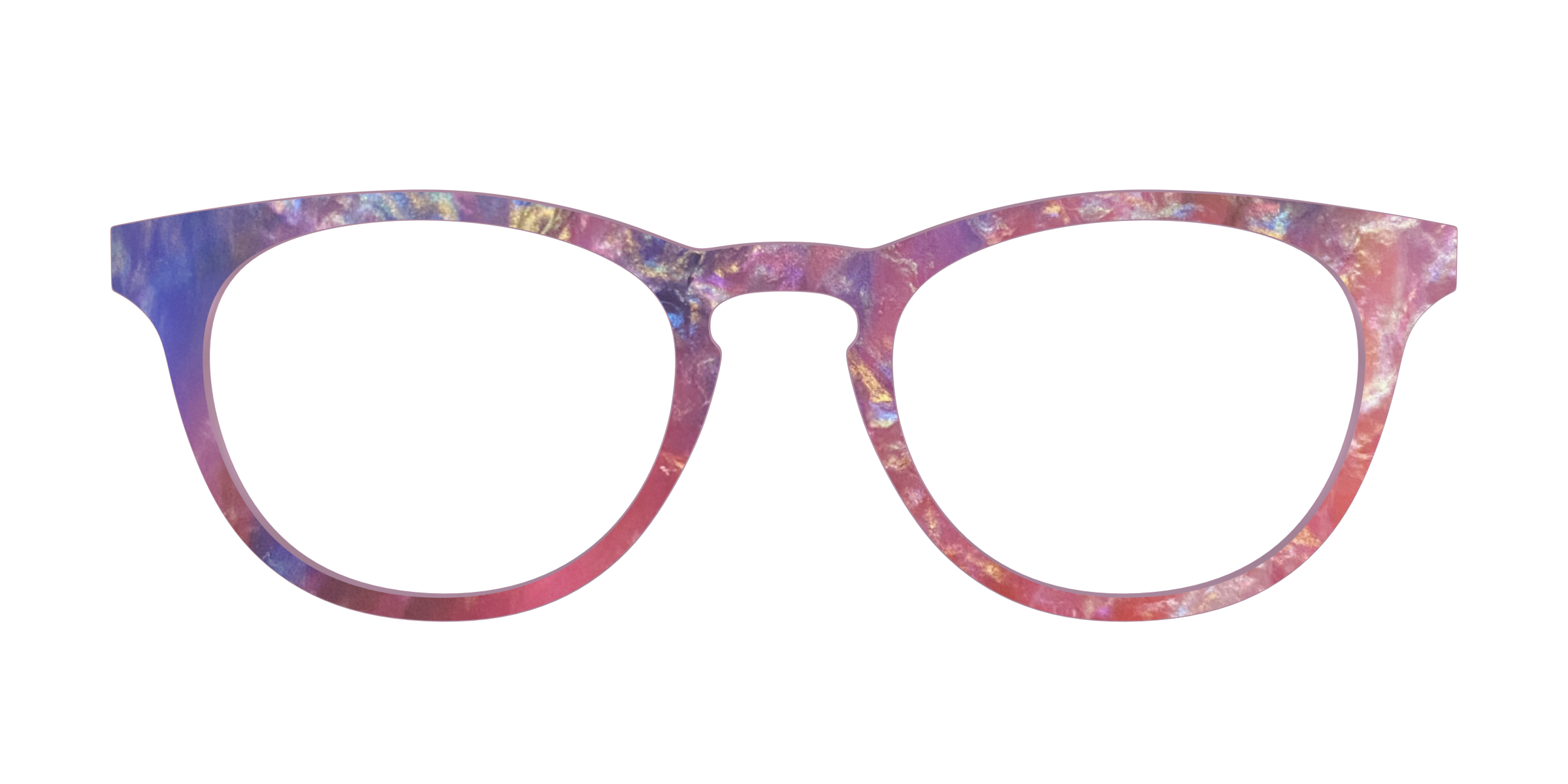 Pair Eyewear Design Tops The Pink Nebulous Pearl top occhiali rosa