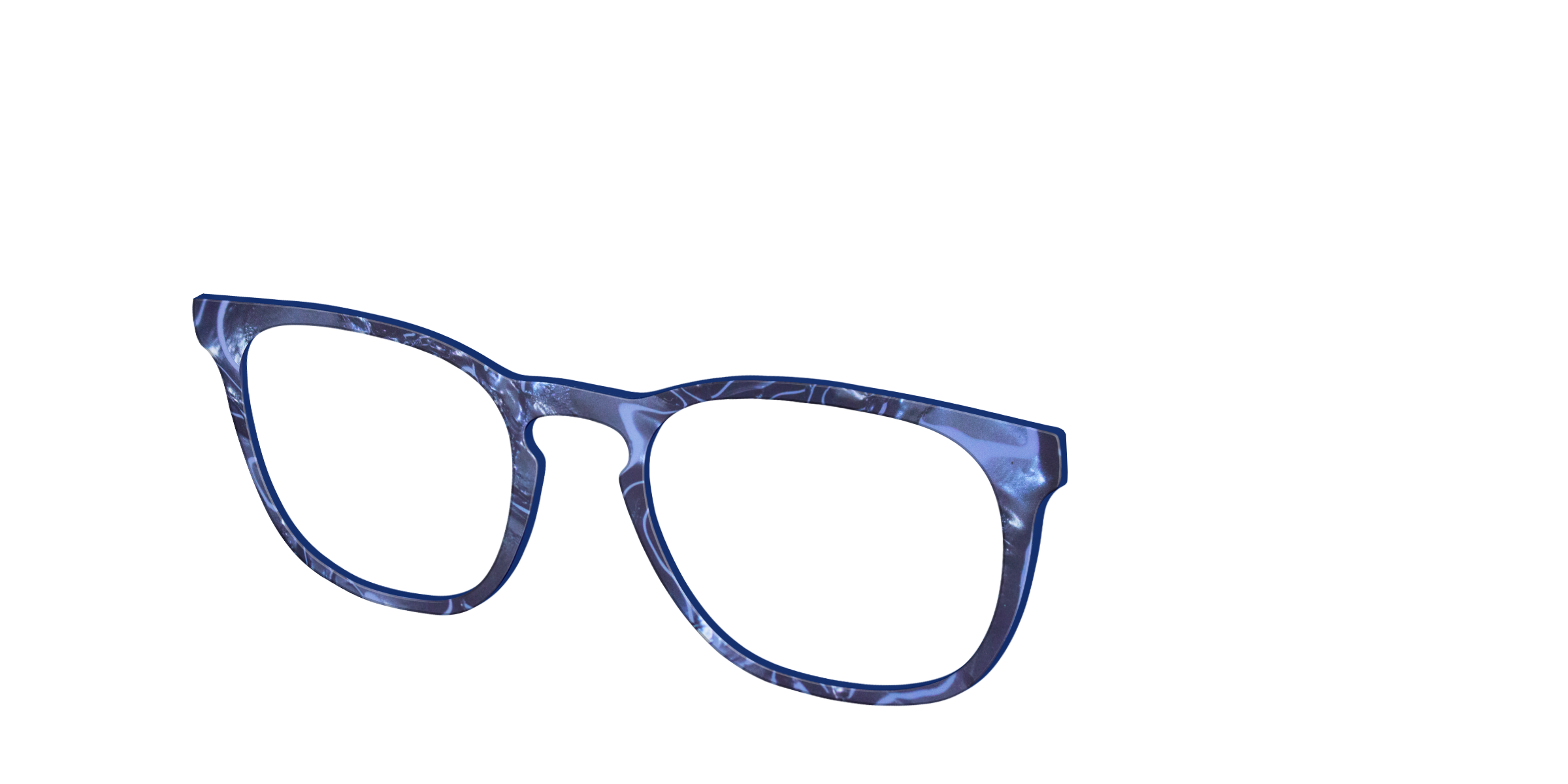 Pair Eyewear Solid Tops The Midnight Marble top occhiali NY57